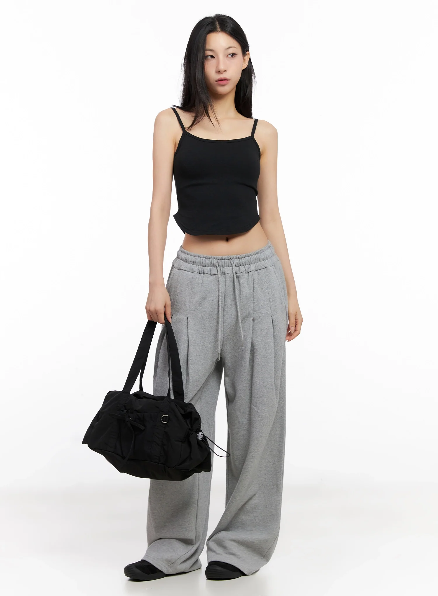 Relaxed-Fit Pintuck Sweatpants IG508 - Image 16