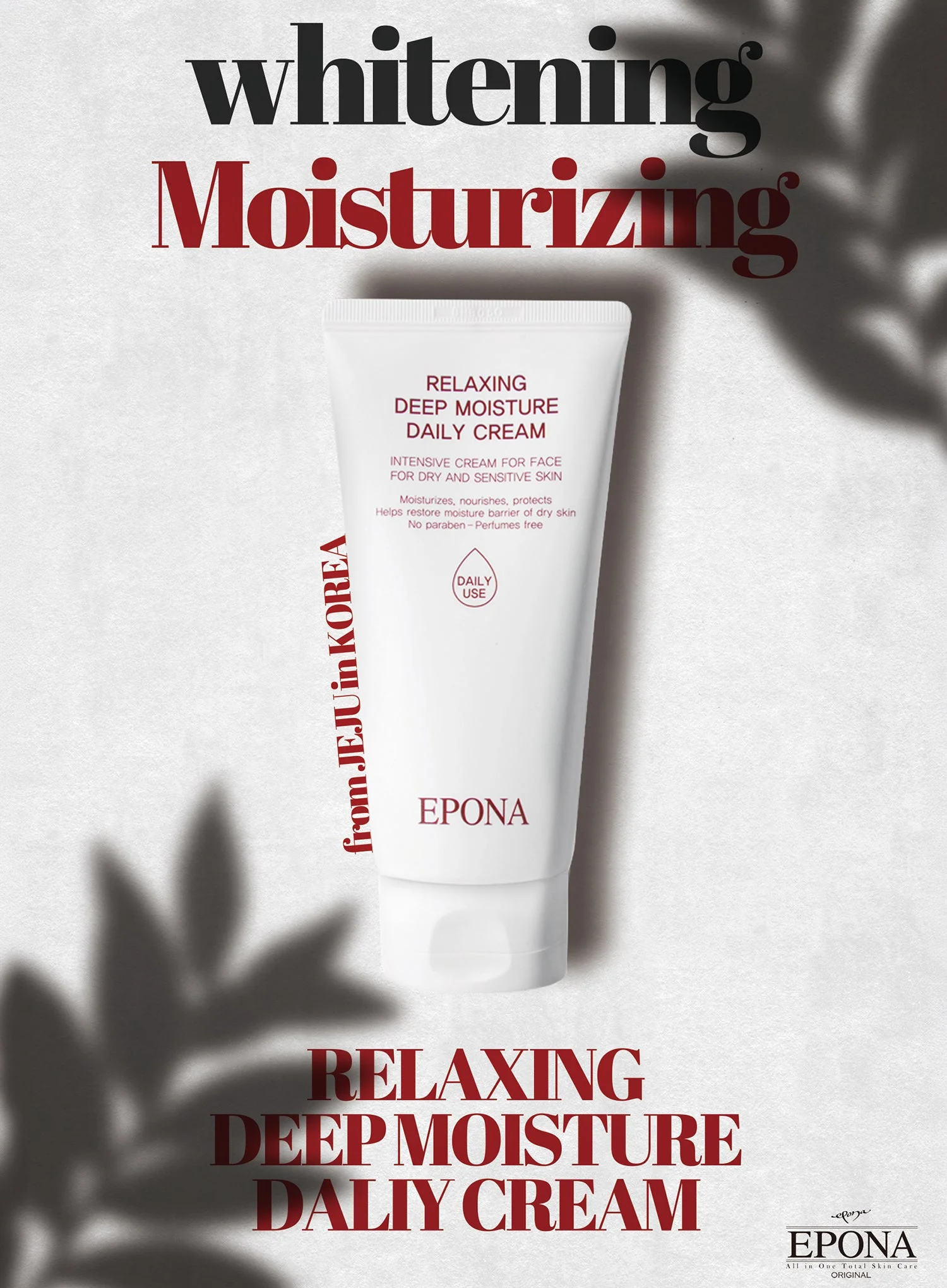 Relaxing Deep Moisture Daily Cream (130ml) - Image 4
