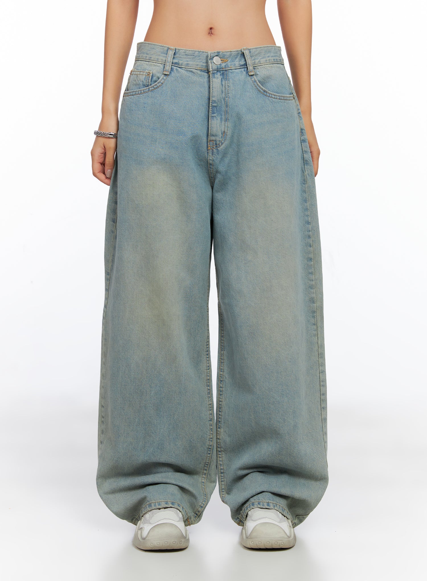 Remi Washed Baggy Jeans CO515