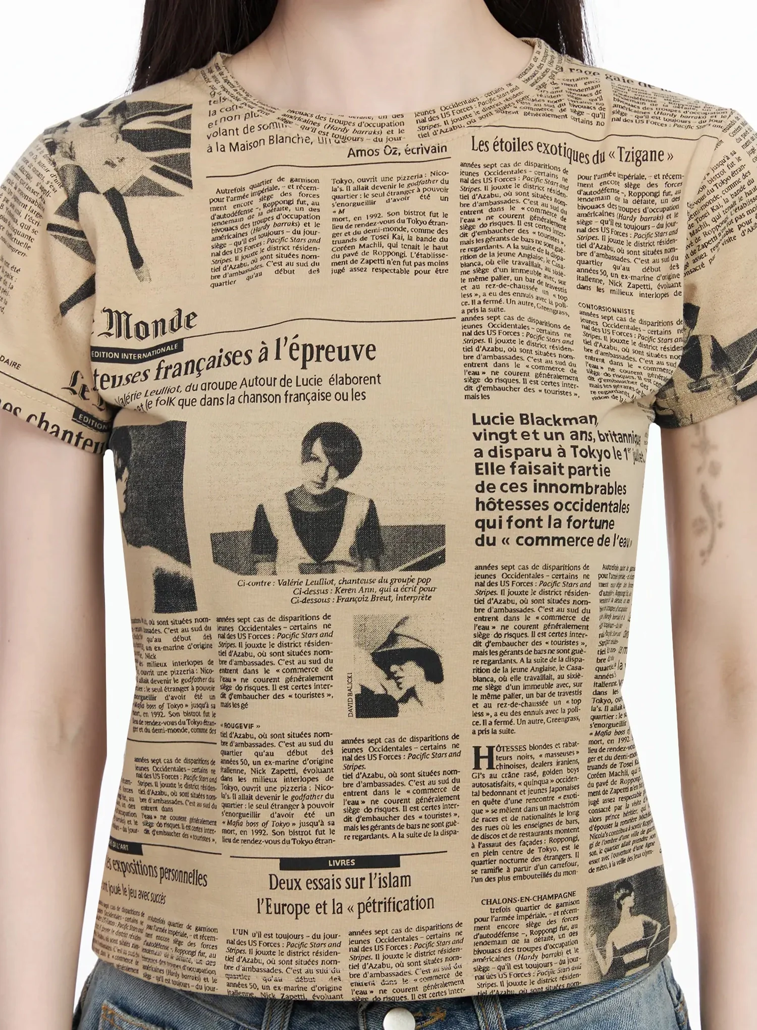 Retro Graphic Short Sleeve Tee IY511 - Image 4