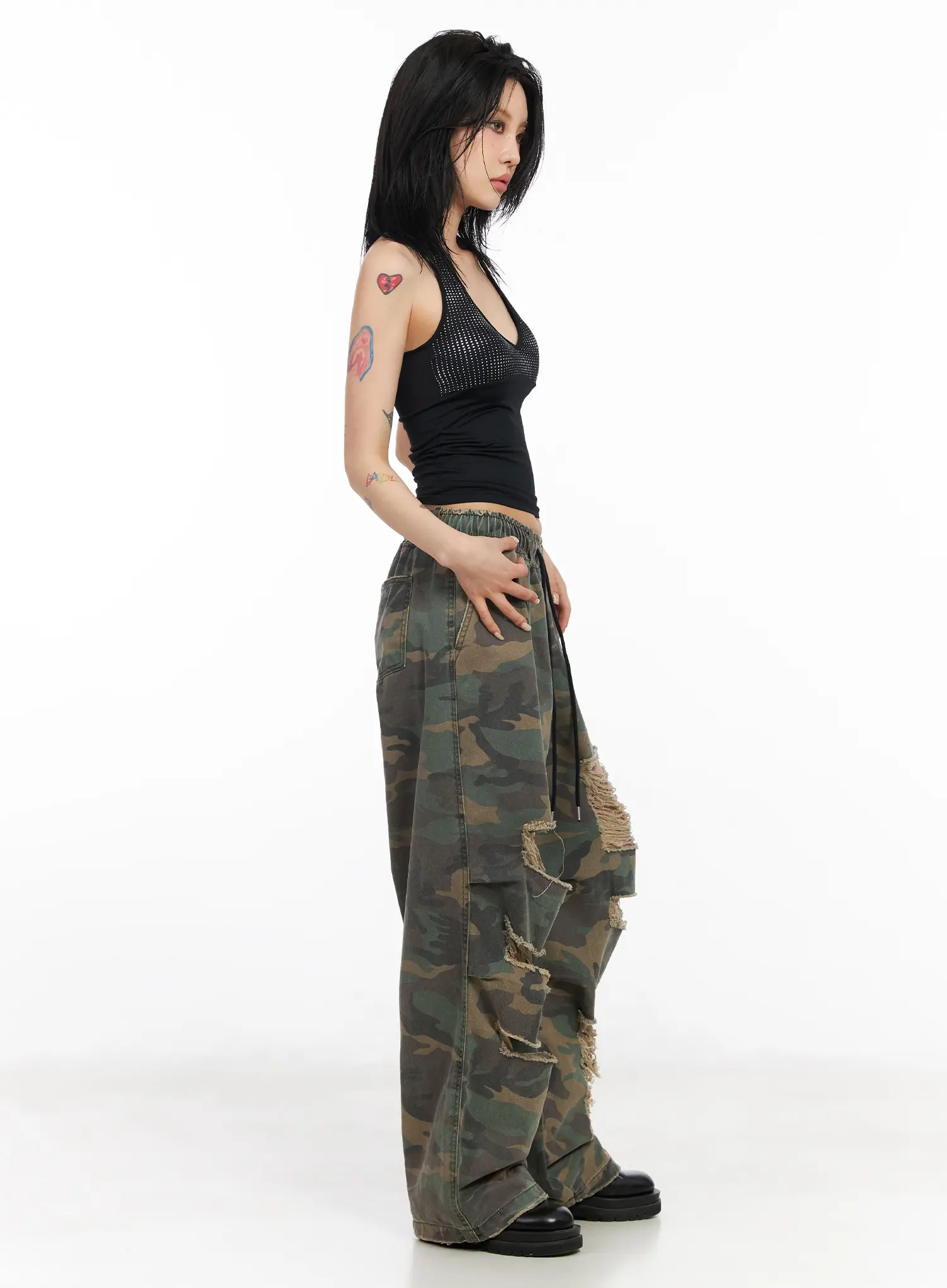 Rhinestone Halter Tank CF527 - Image 6