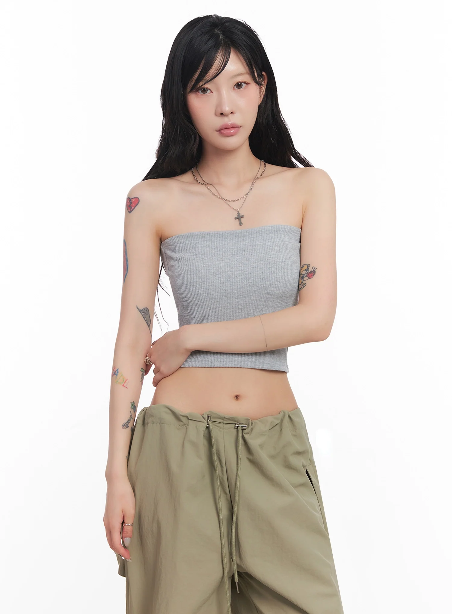 Ribbed Baby Tube Top IC503 - Image 16
