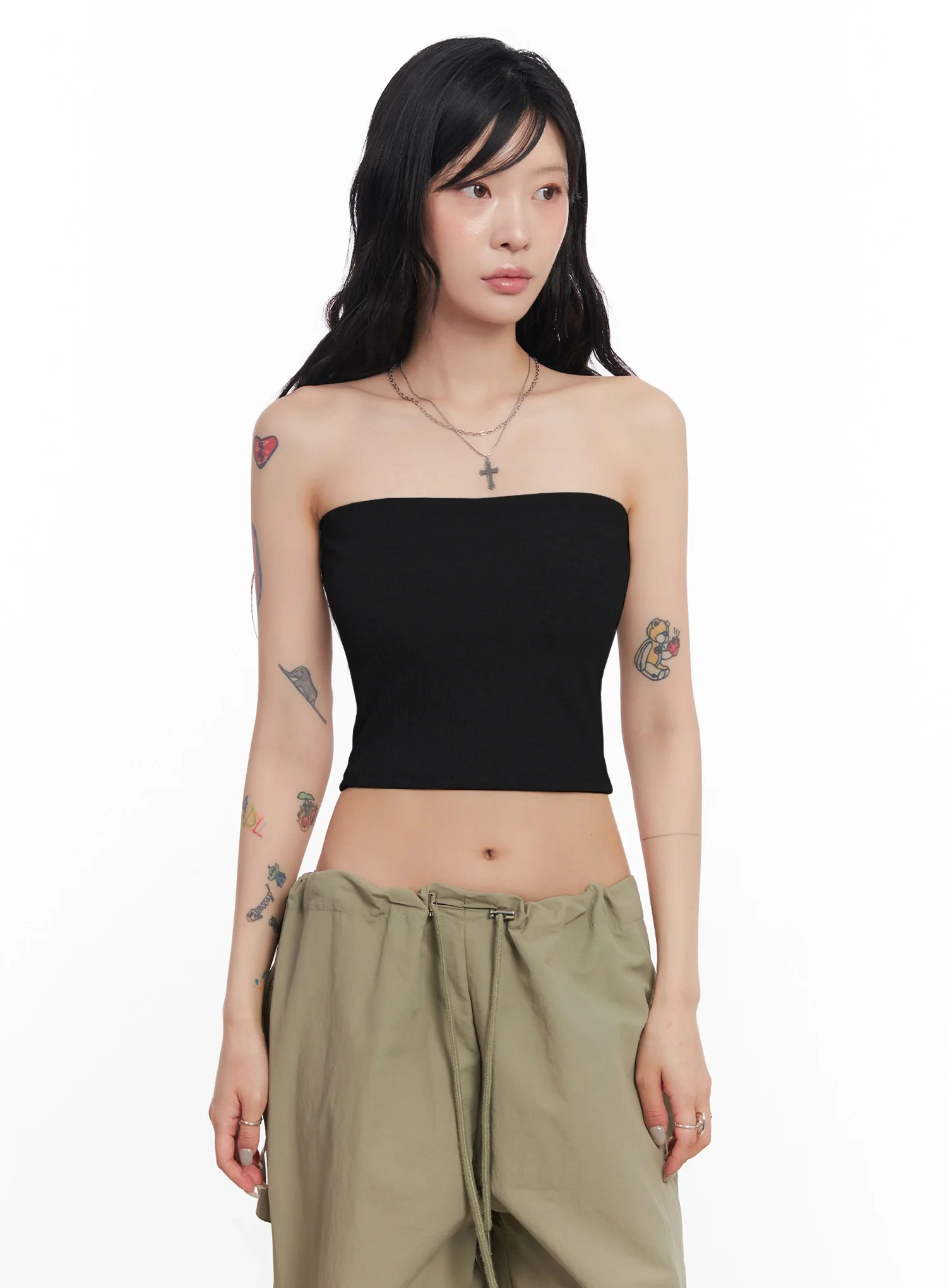 Ribbed Baby Tube Top IC503 - Image 17