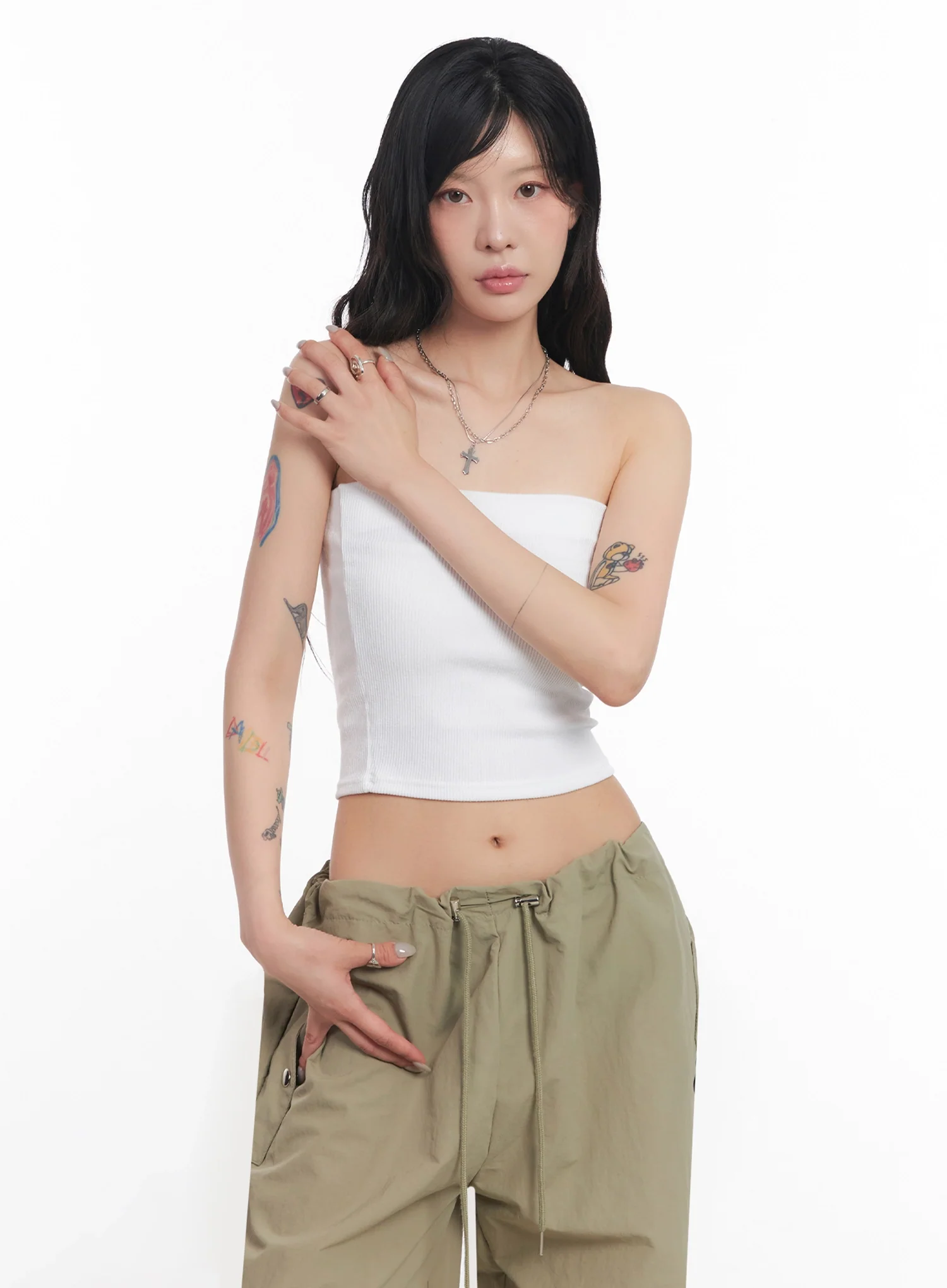 Ribbed Baby Tube Top IC503 - Image 7