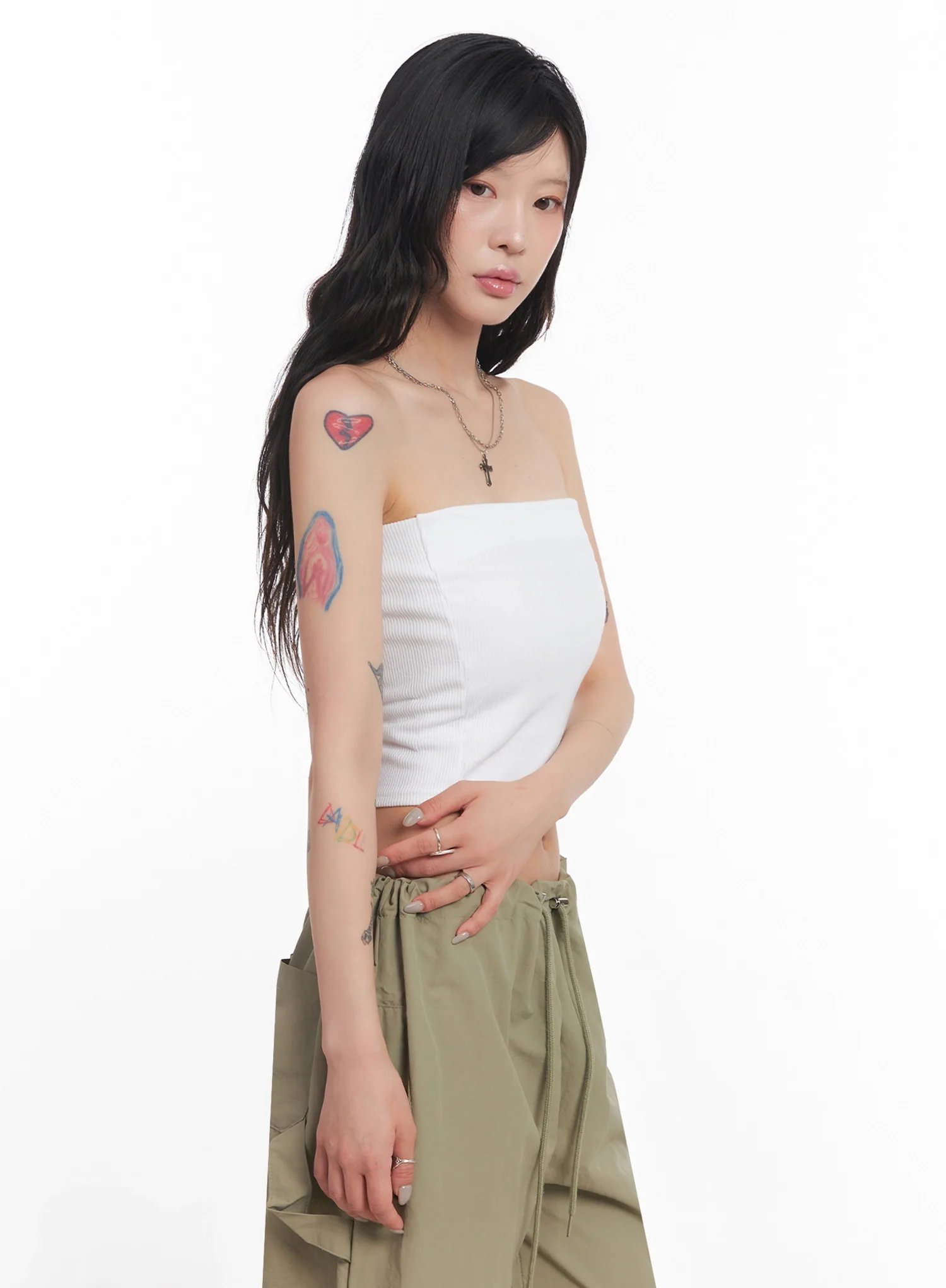 Ribbed Baby Tube Top IC503 - Image 9