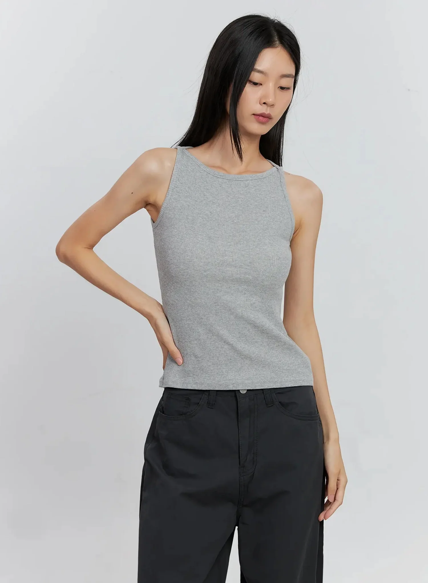 Ribbed Cami Tank IS515 - Image 12