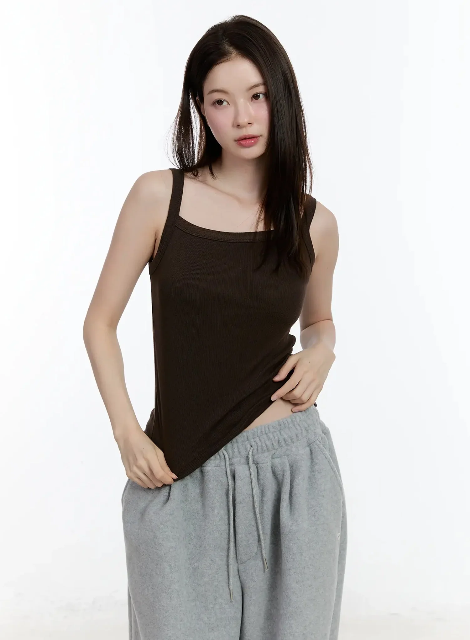 Ribbed Sleeveless Top ID526 - Image 12
