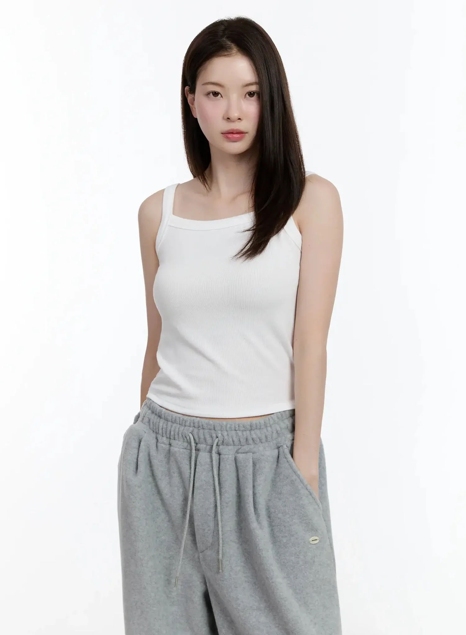 Ribbed Sleeveless Top ID526 - Image 5