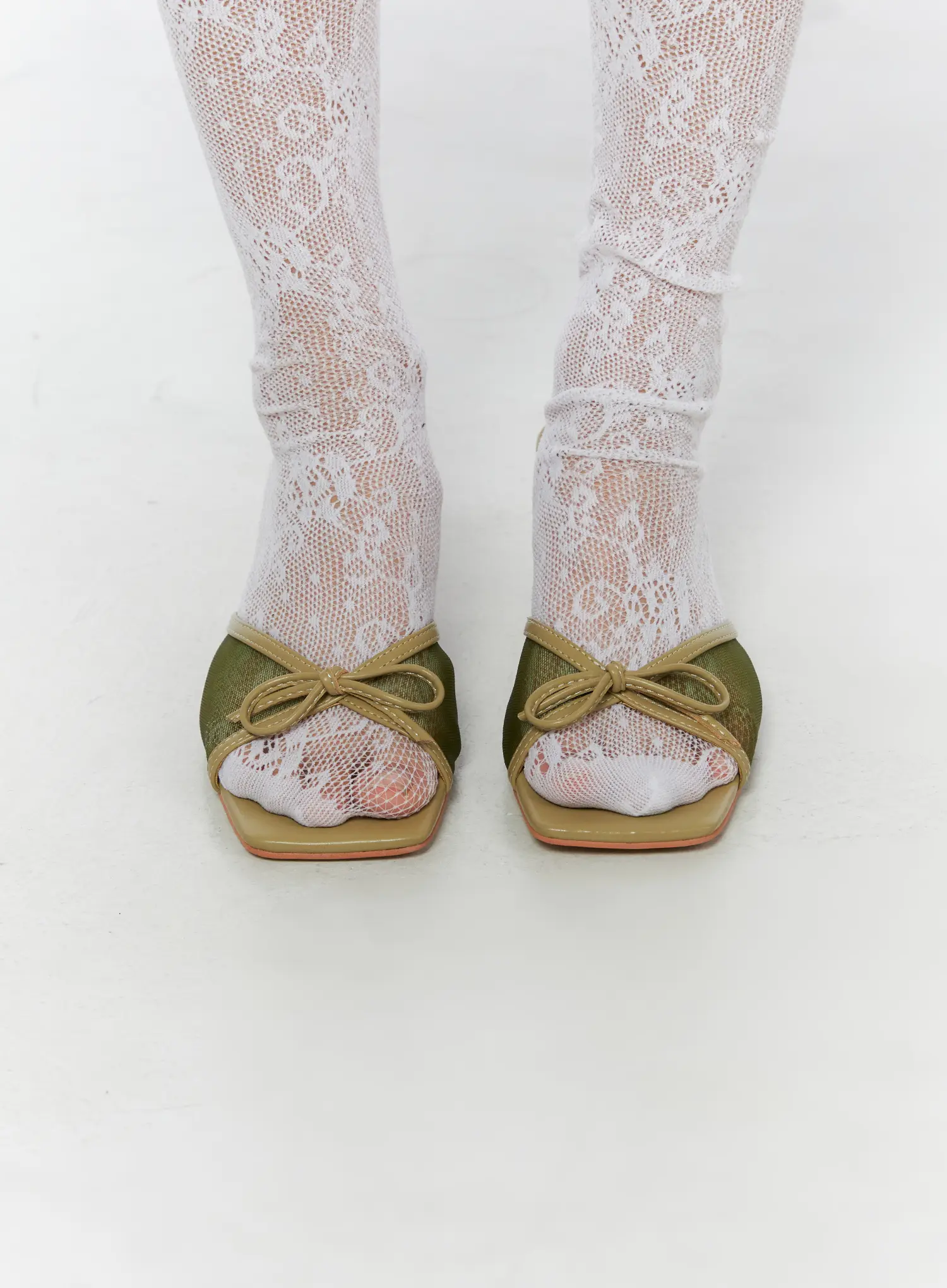 Ribbon Detail Sandal Heels CU524 - Image 3