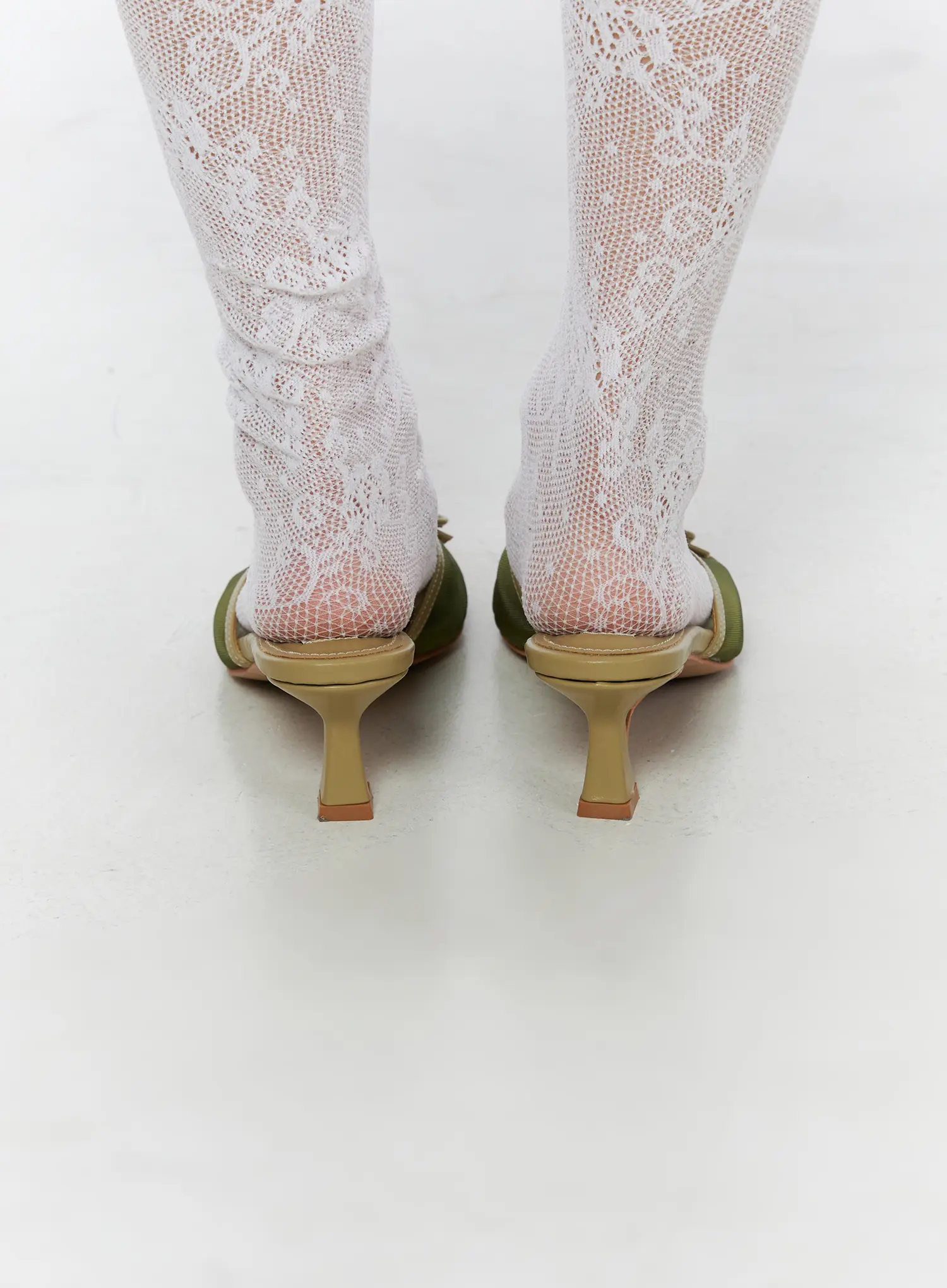Ribbon Detail Sandal Heels CU524 - Image 6