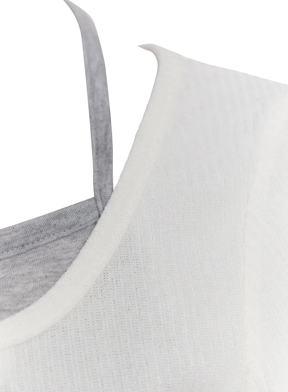 Ribbon Layered Short-Sleeve Cardigan CU520 - Image 6
