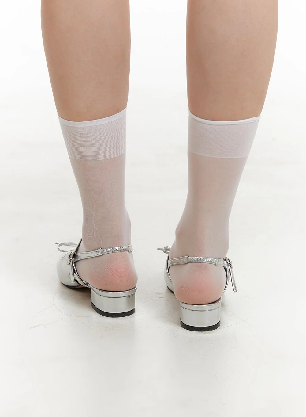 Ribbon Pointed Toe Sandals OA429 - Image 4