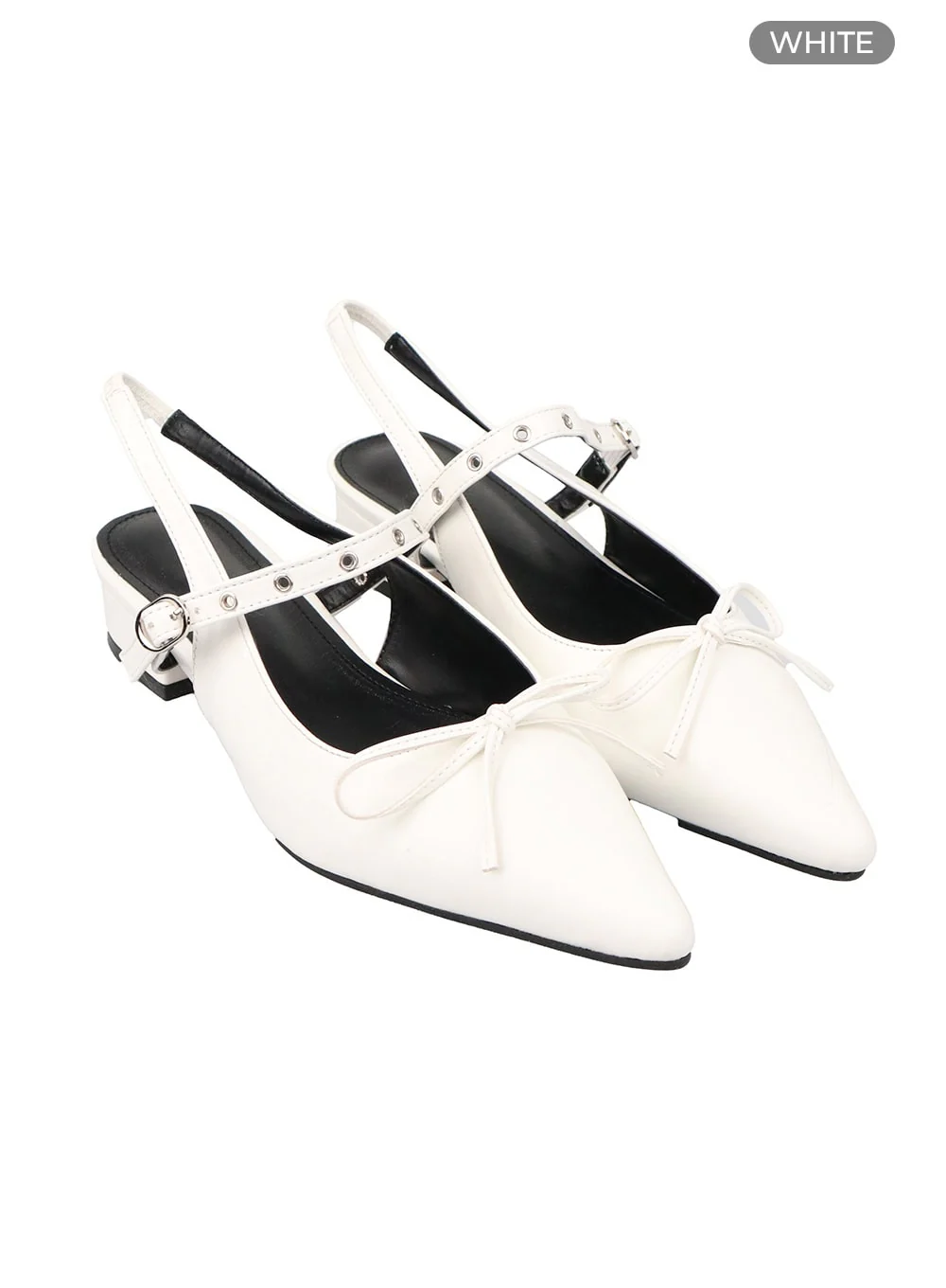 Ribbon Pointed Toe Sandals OA429 - Image 7
