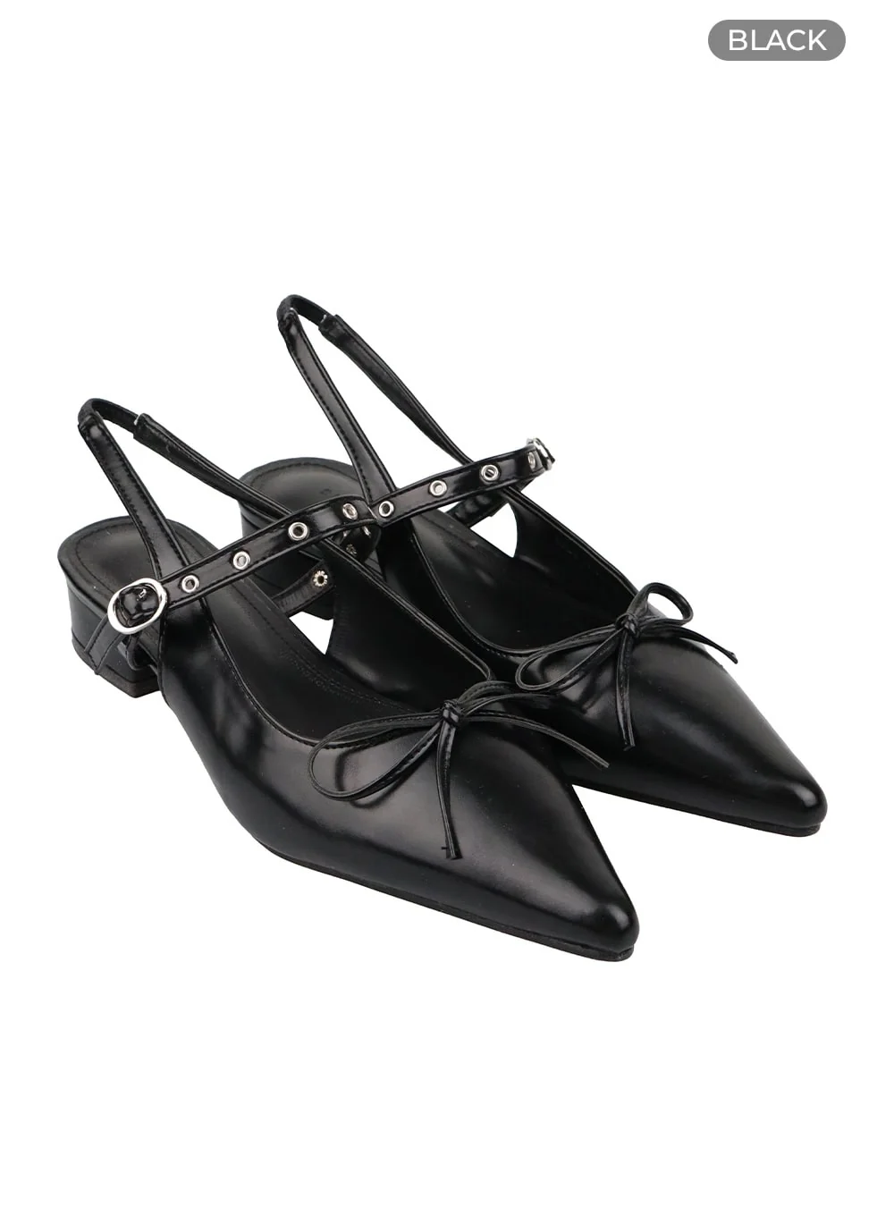 Ribbon Pointed Toe Sandals OA429 - Image 8