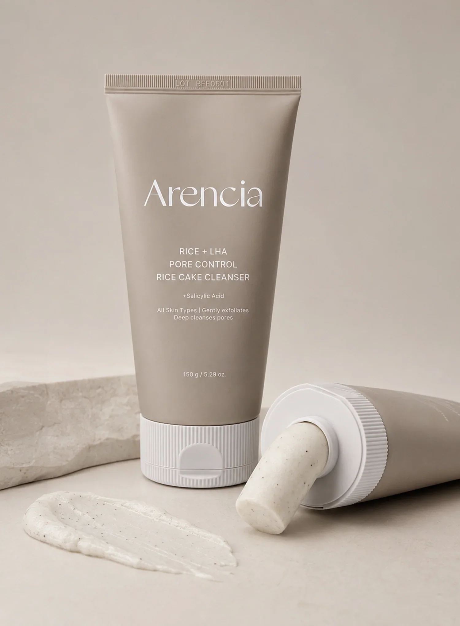 Rice + LHA Pore Control Rice Cake Cleanser (150g) - Image 2
