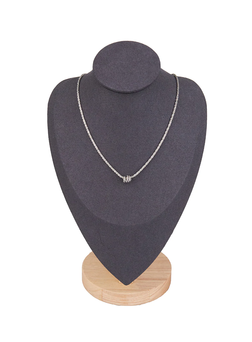 Ring Twisted Rope Necklace CJ528 - Image 5