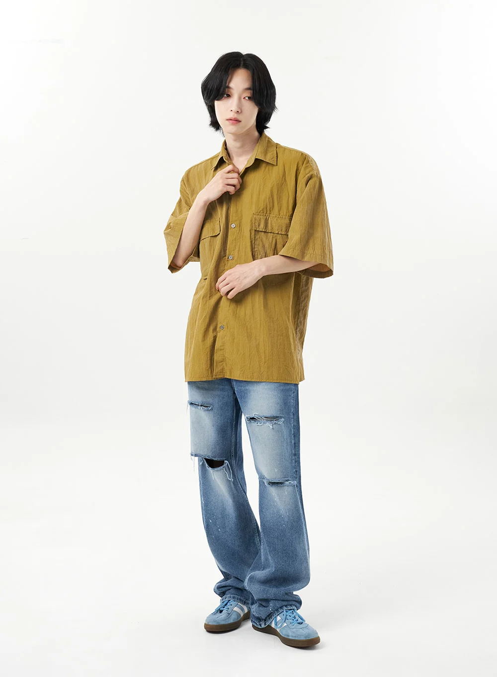 Ripped Jeans Unisex CU315 - Image 7