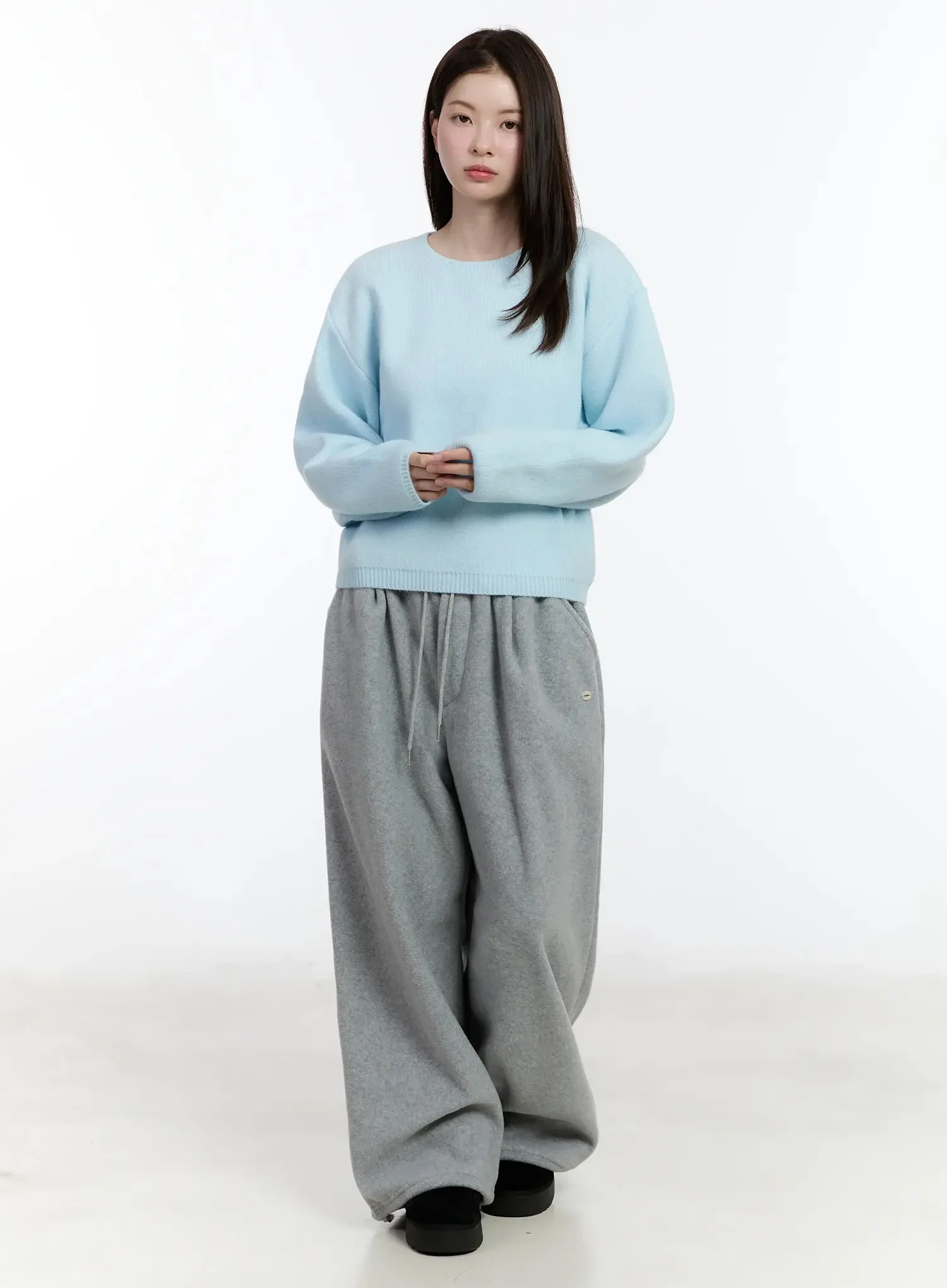 Round Neck Knit Sweater ID526 - Image 4