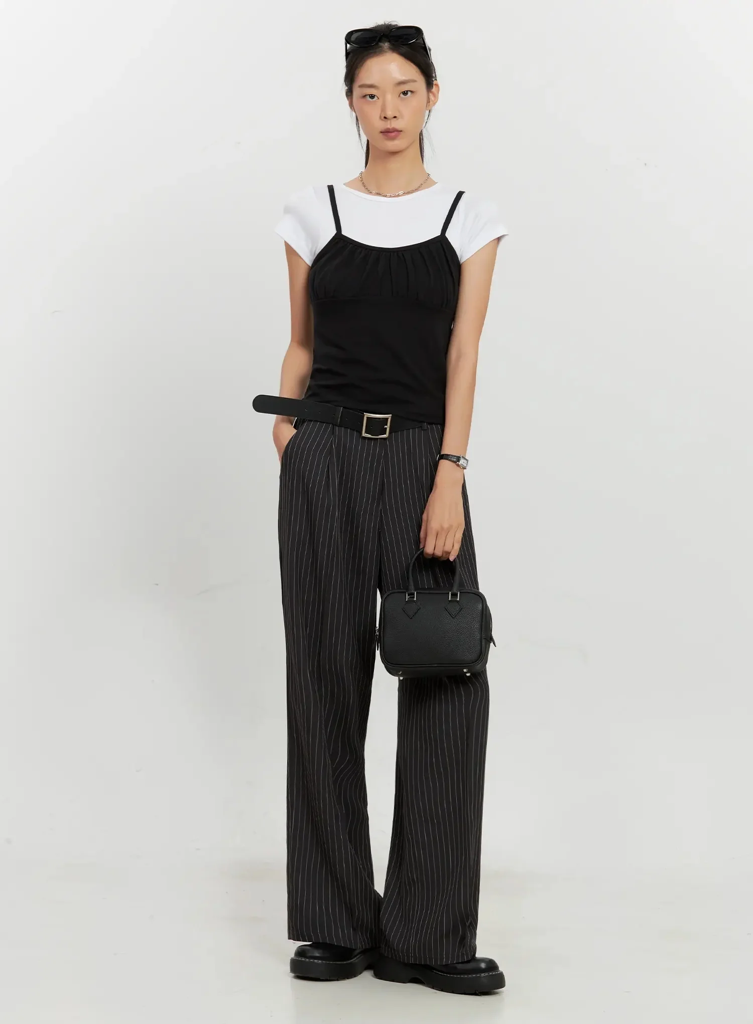 Round Neck Short-Sleeve Top IL528 - Image 17