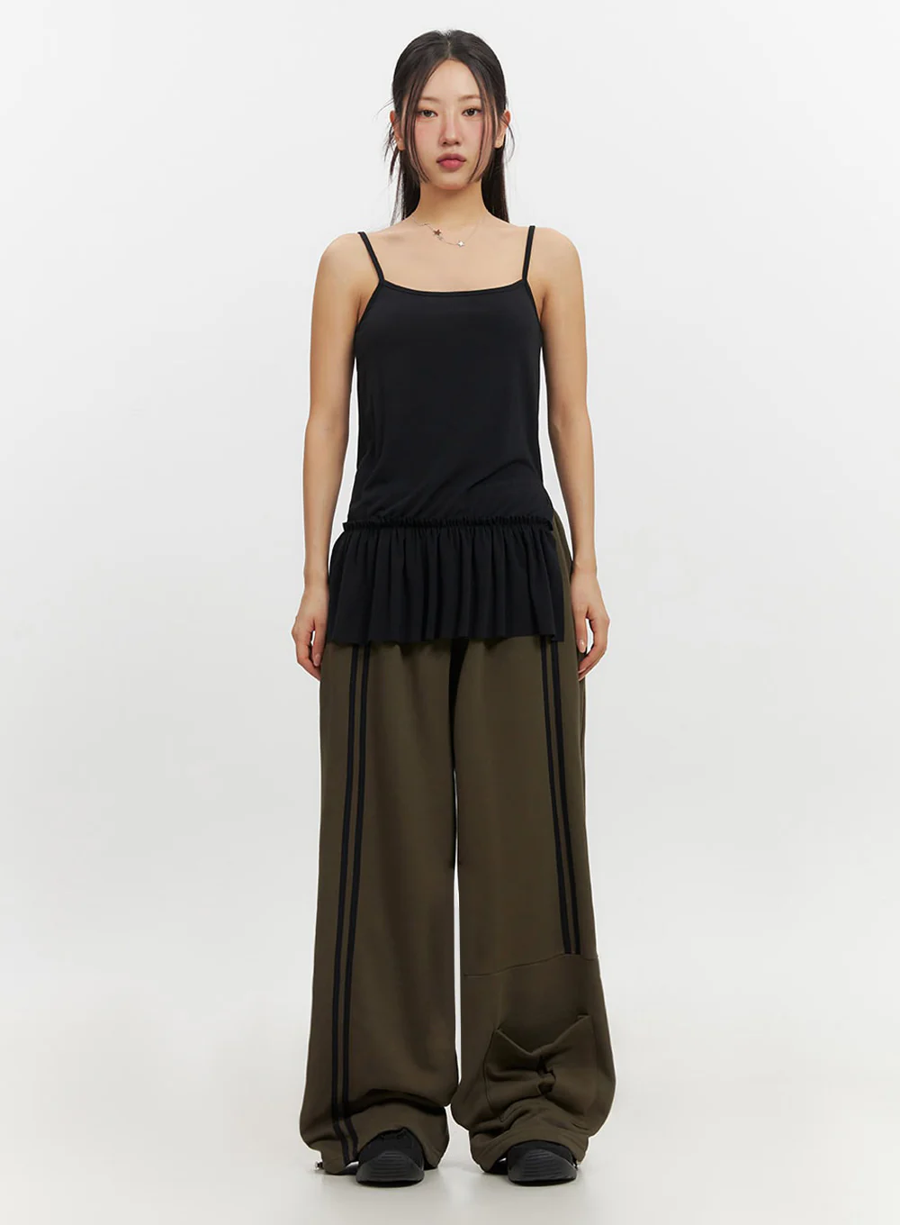 Ruffle Layered Camisole Top IF510 - Image 5
