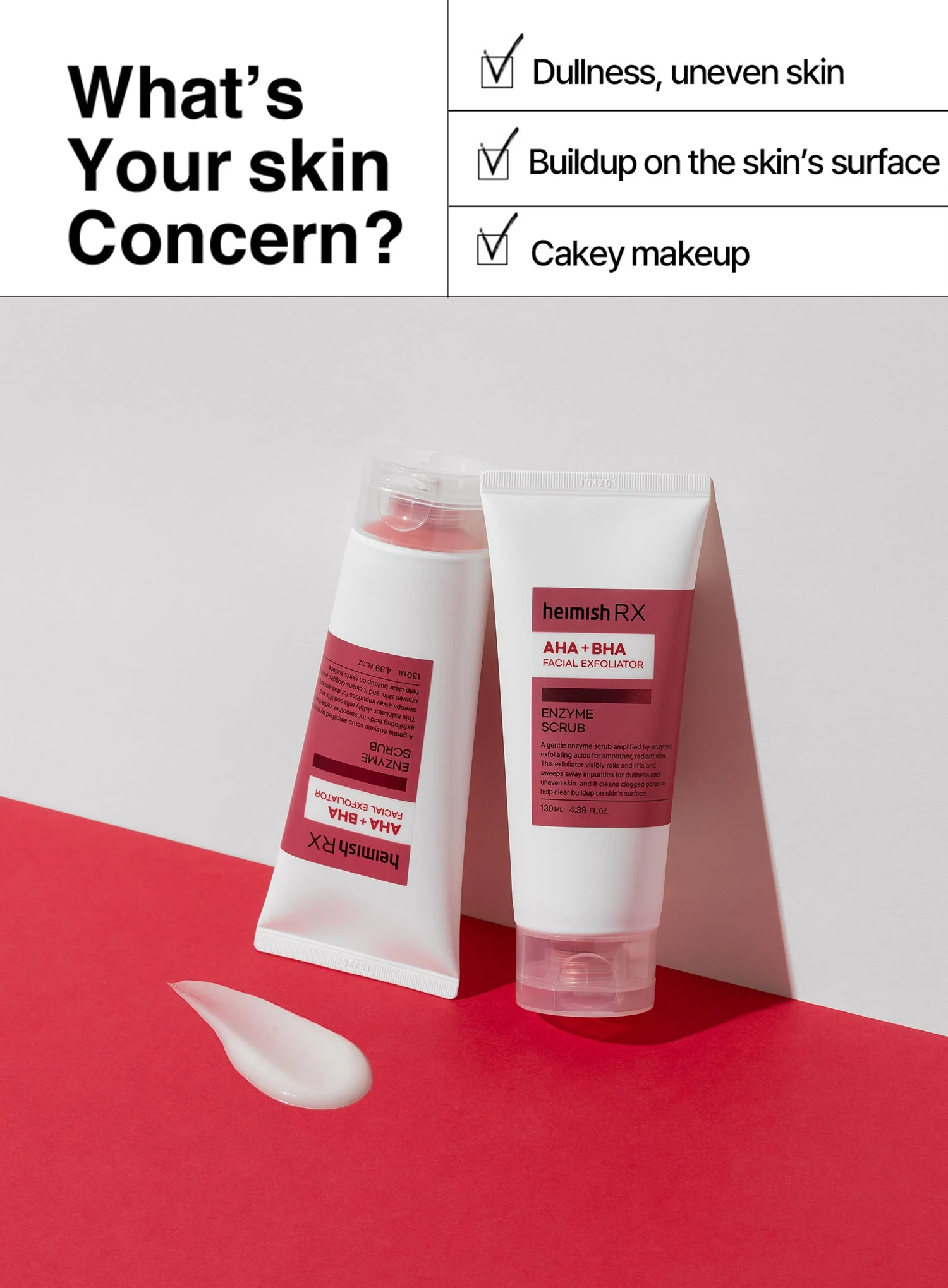 RX Aha Bha Enzyme Scrub (130ml) - Image 5