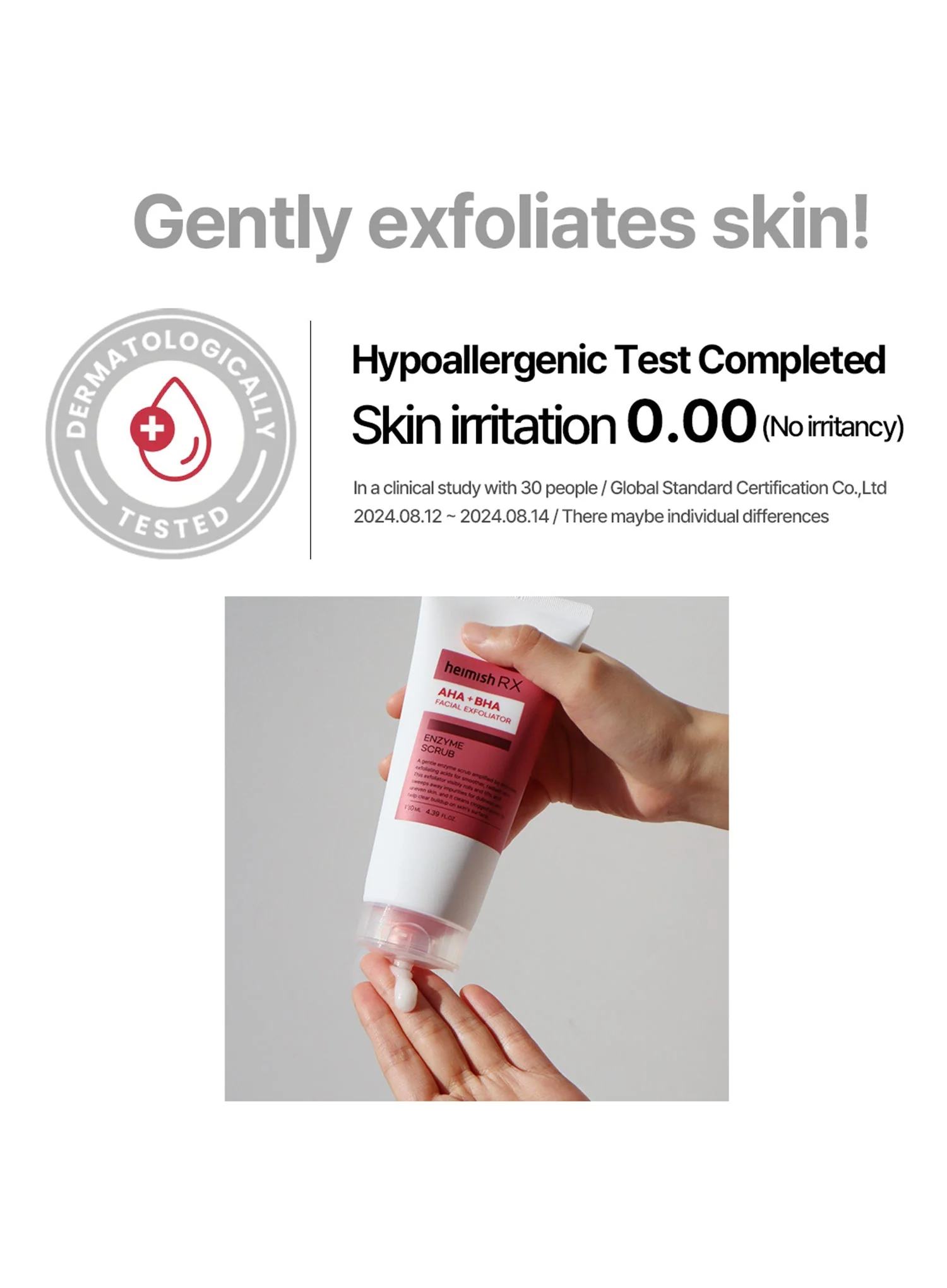 RX Aha Bha Enzyme Scrub (130ml) - Image 6
