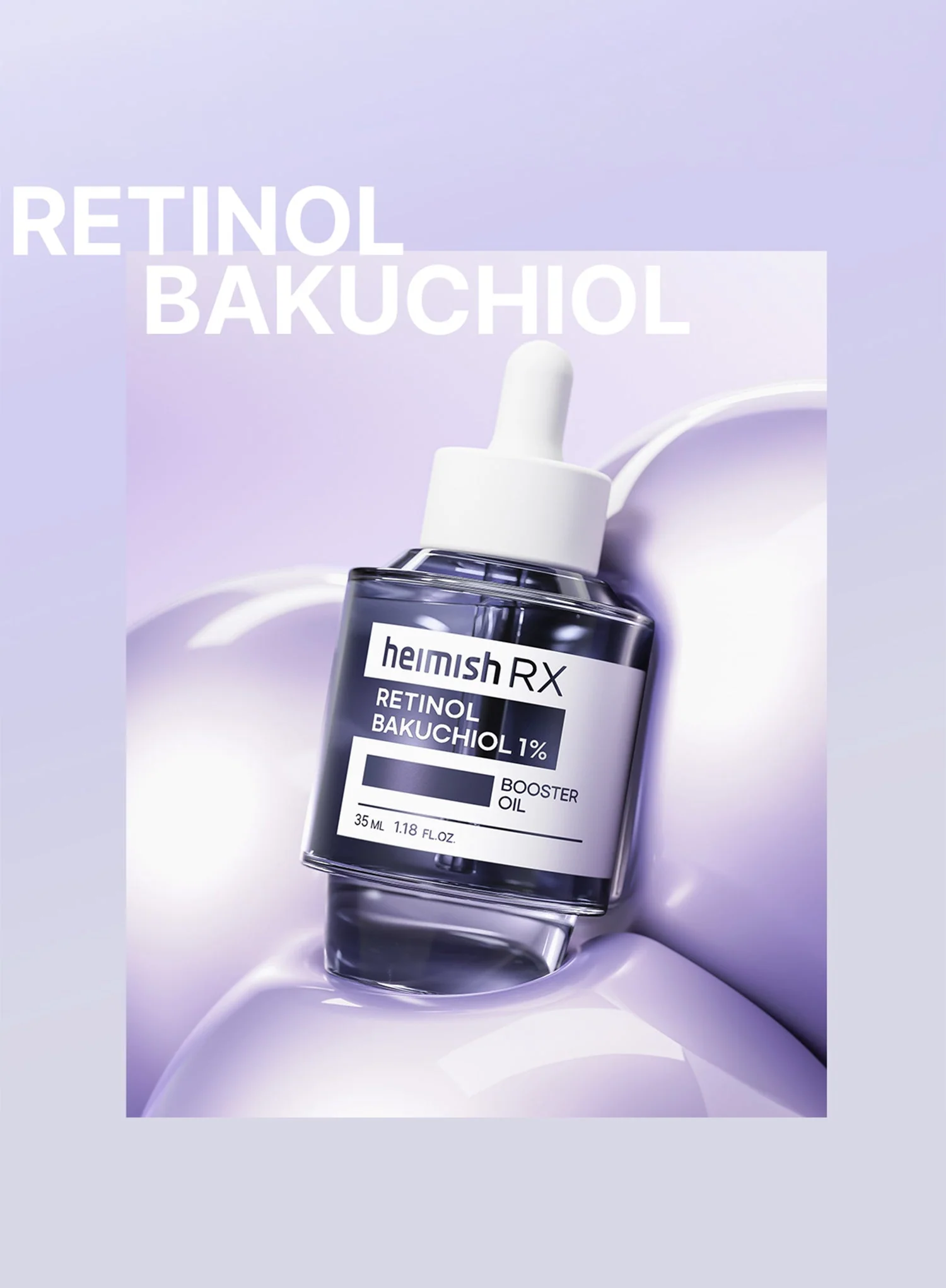 RX Retinol Bakuchiol Booster Oil (35ml) - Image 7