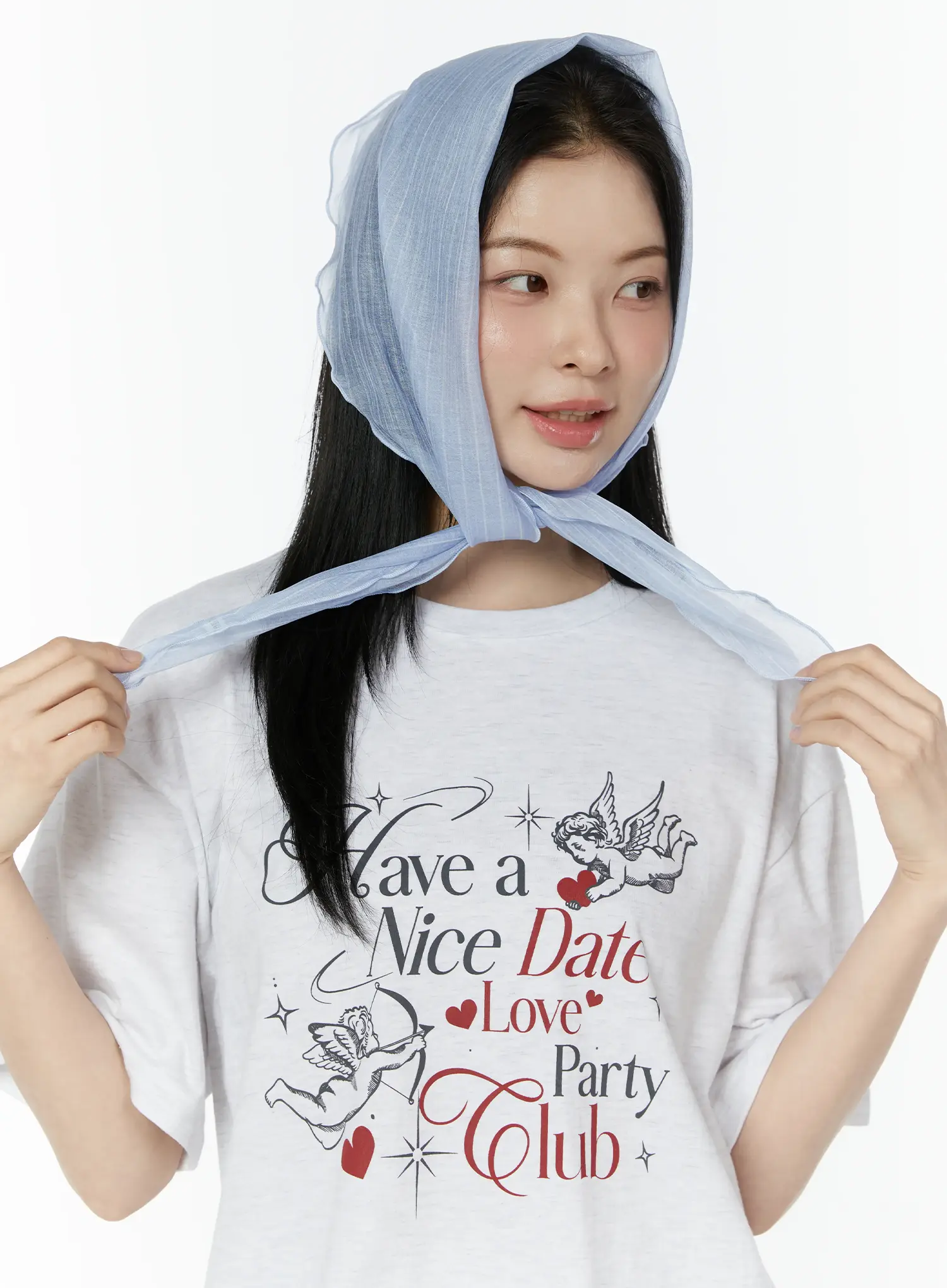 Salinger Blue Neck Scarf IU503