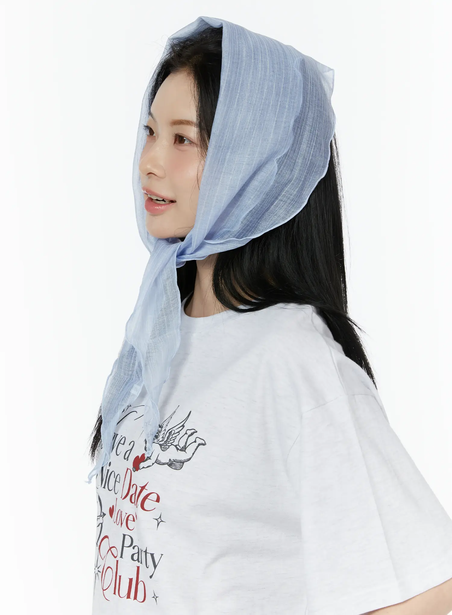 Salinger Blue Neck Scarf IU503 - Image 3