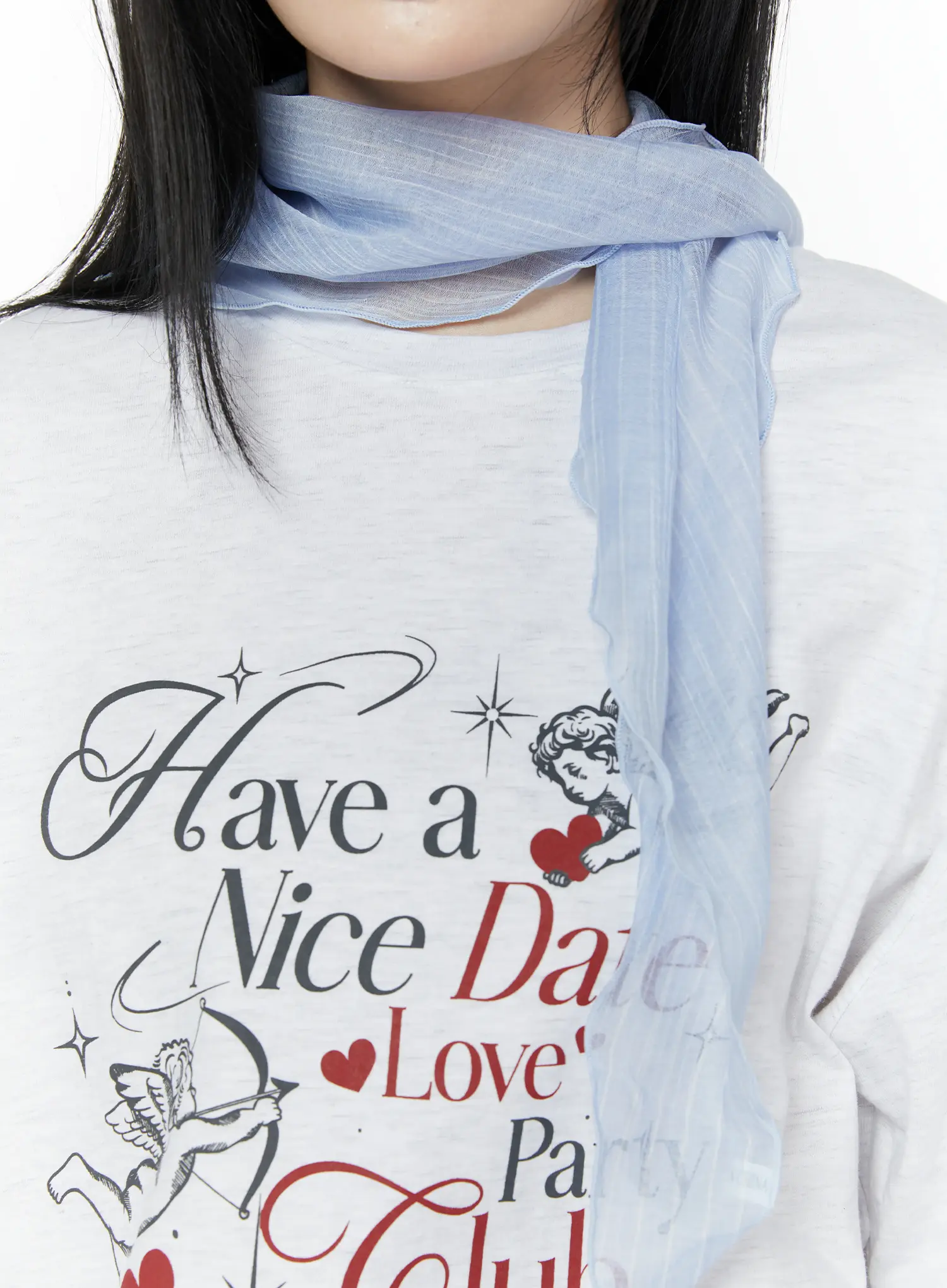 Salinger Blue Neck Scarf IU503 - Image 5