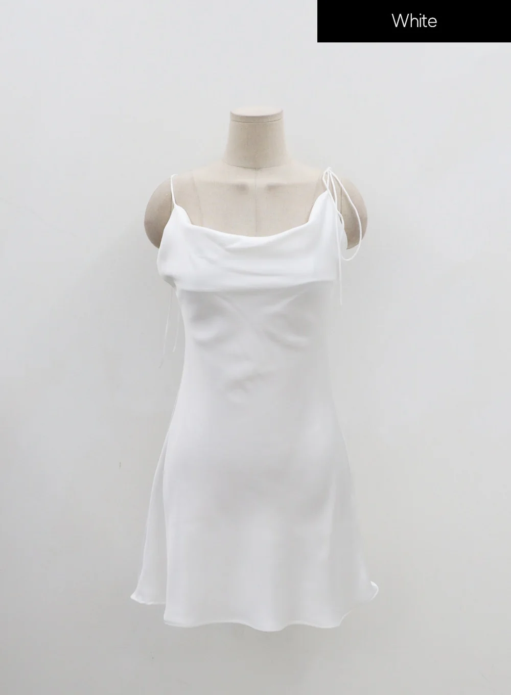 Satin Lingerie Style Mini Dress IN08 - Image 18