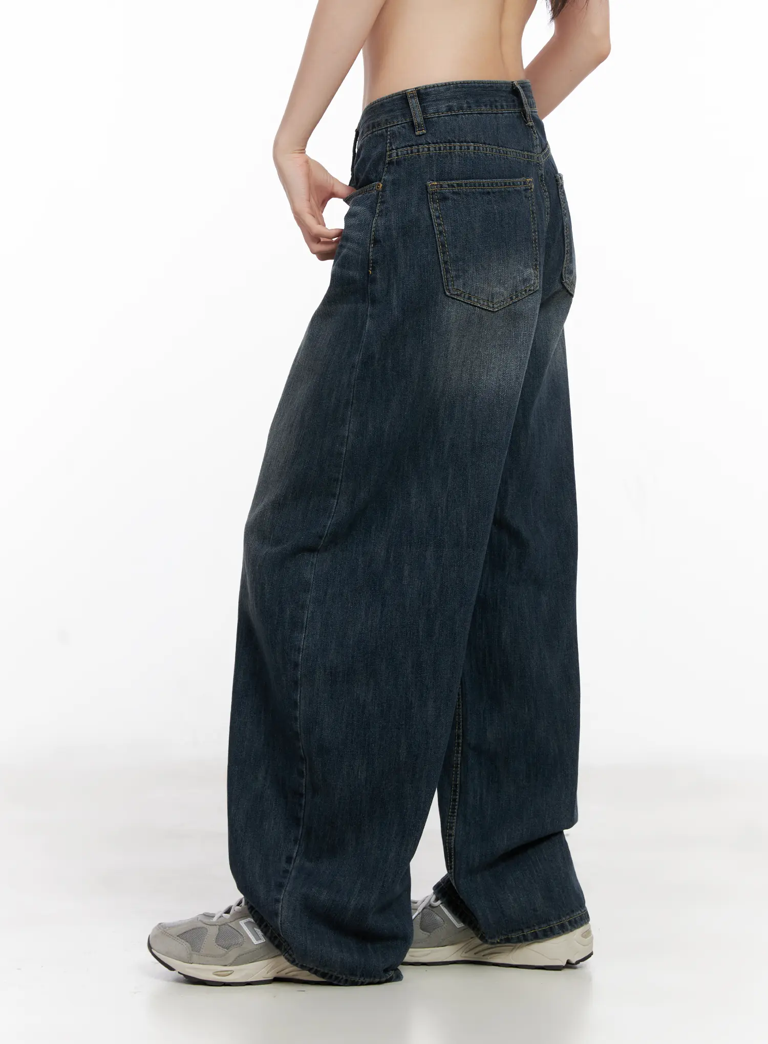 Seoy Washed Denim Jeans CG525 - Image 3