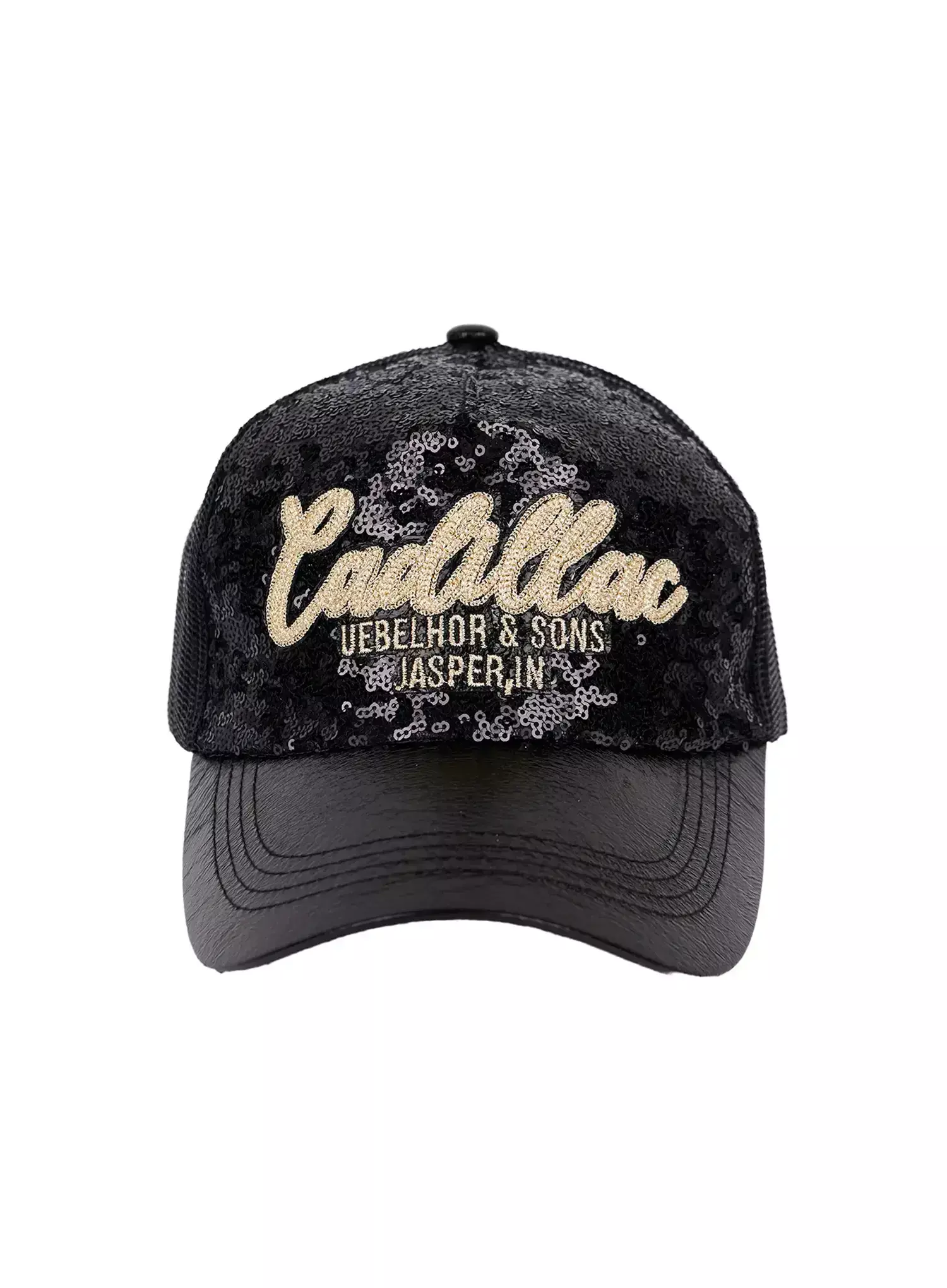 Sequin Lettering Baseball Cap IU509 - Image 14