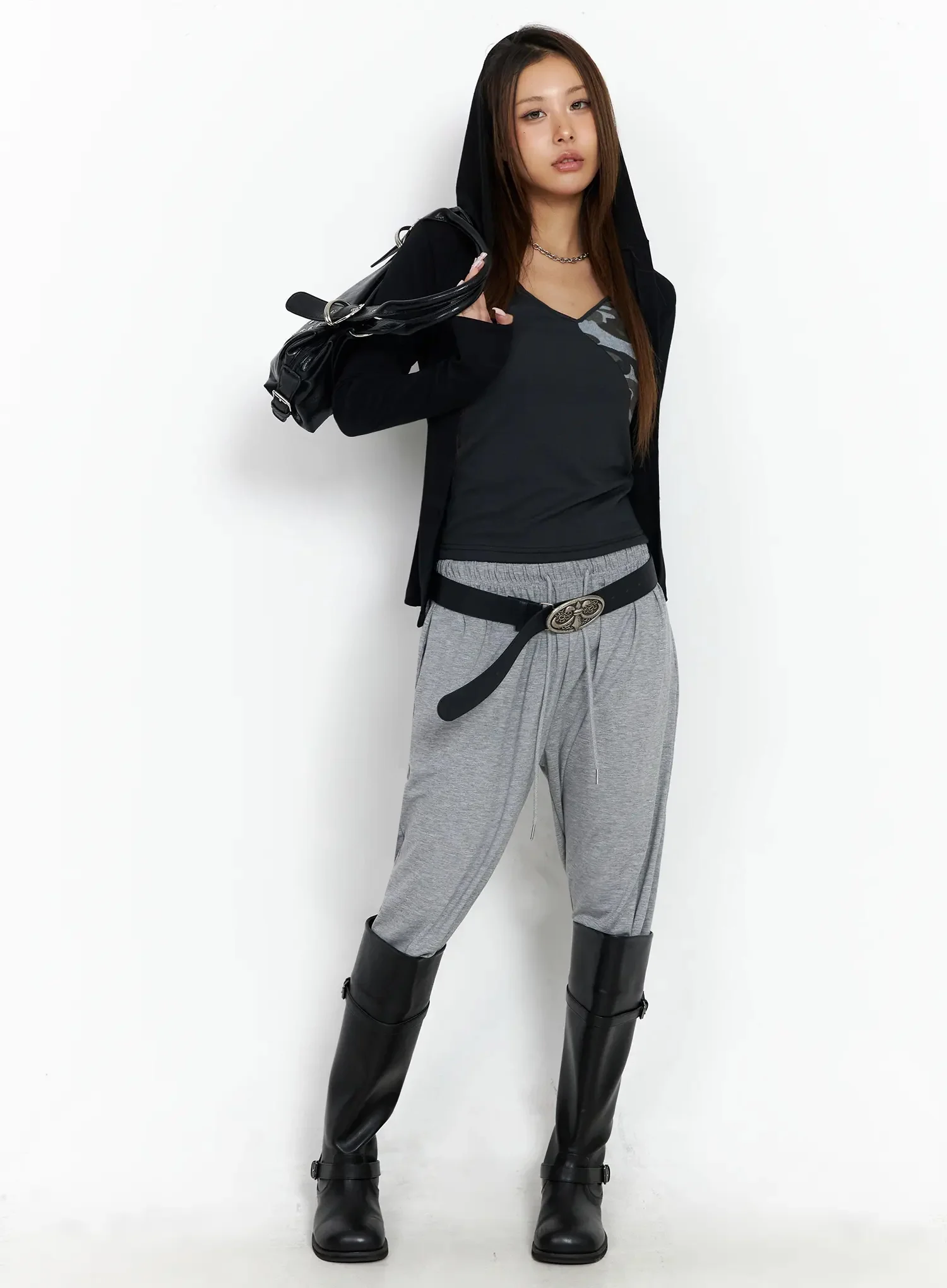 Shane Button Slim Fit Hooded Cardigan IY515 - Image 12