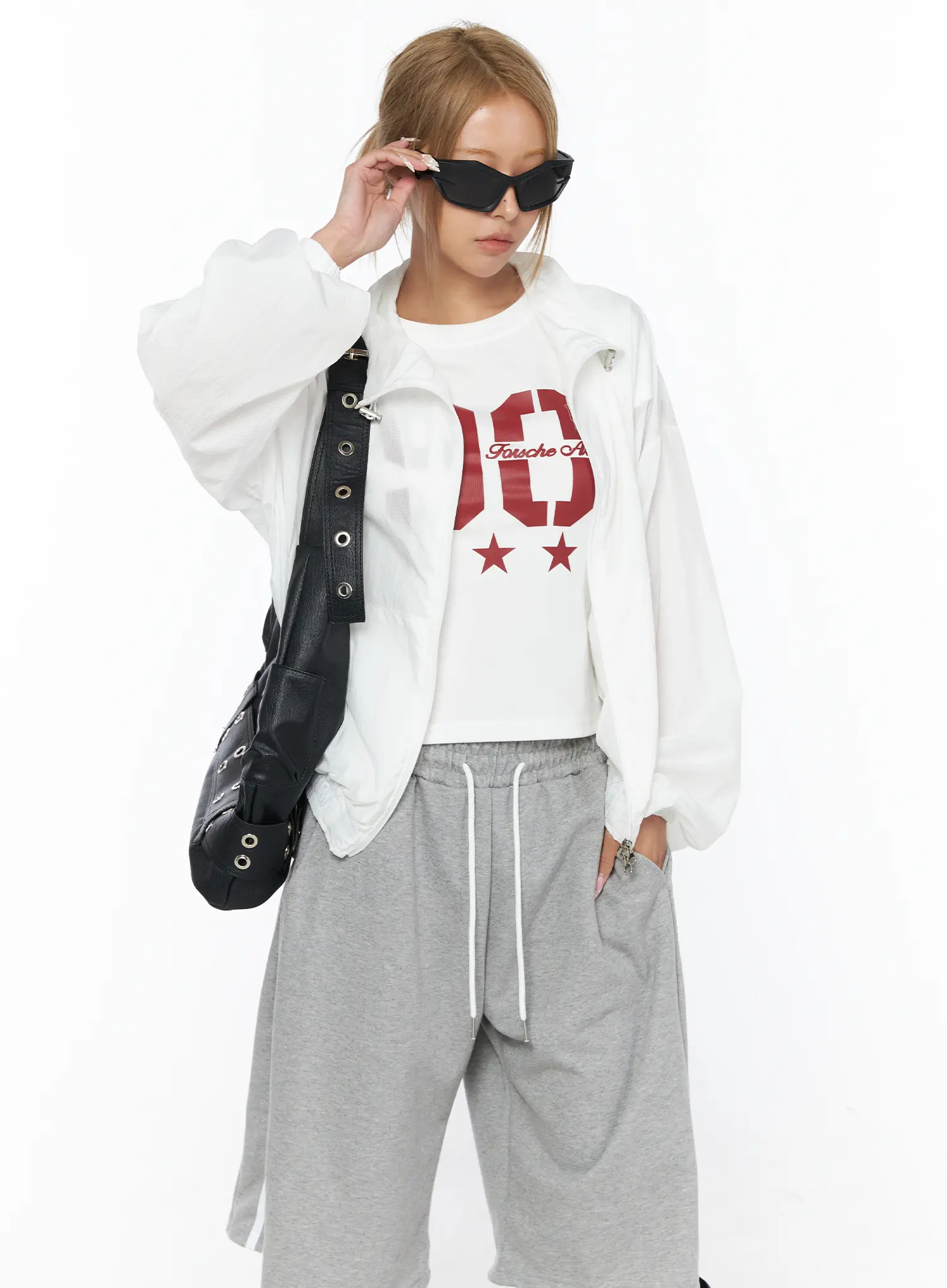 Sheer Nylon Windbreaker CU523