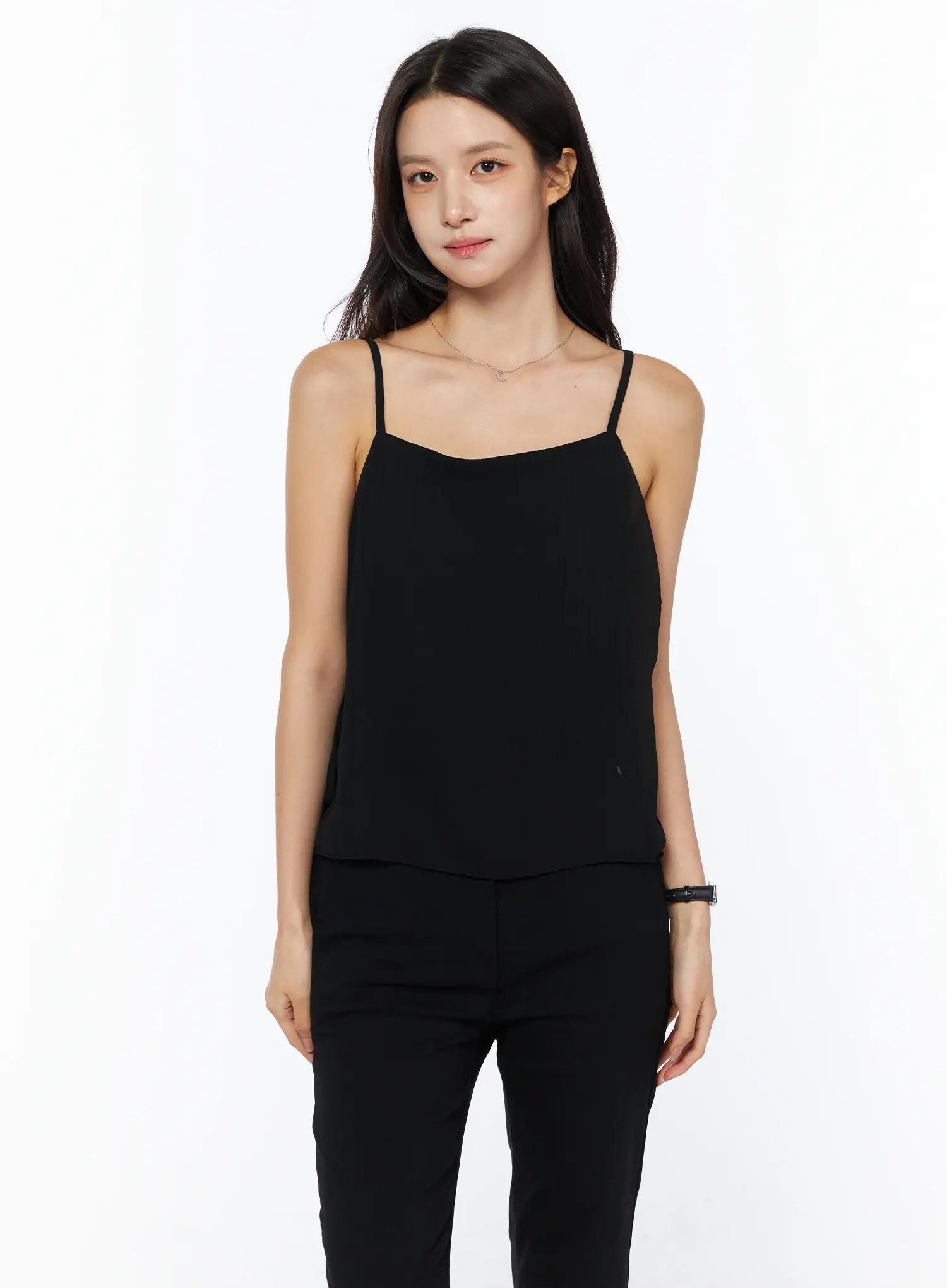 Sheer Ribbon Cami Top CU522 - Image 2
