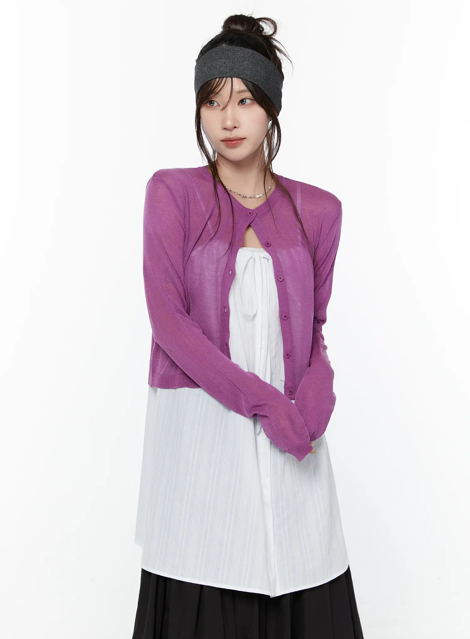Sheer Summer Cardigan CY515