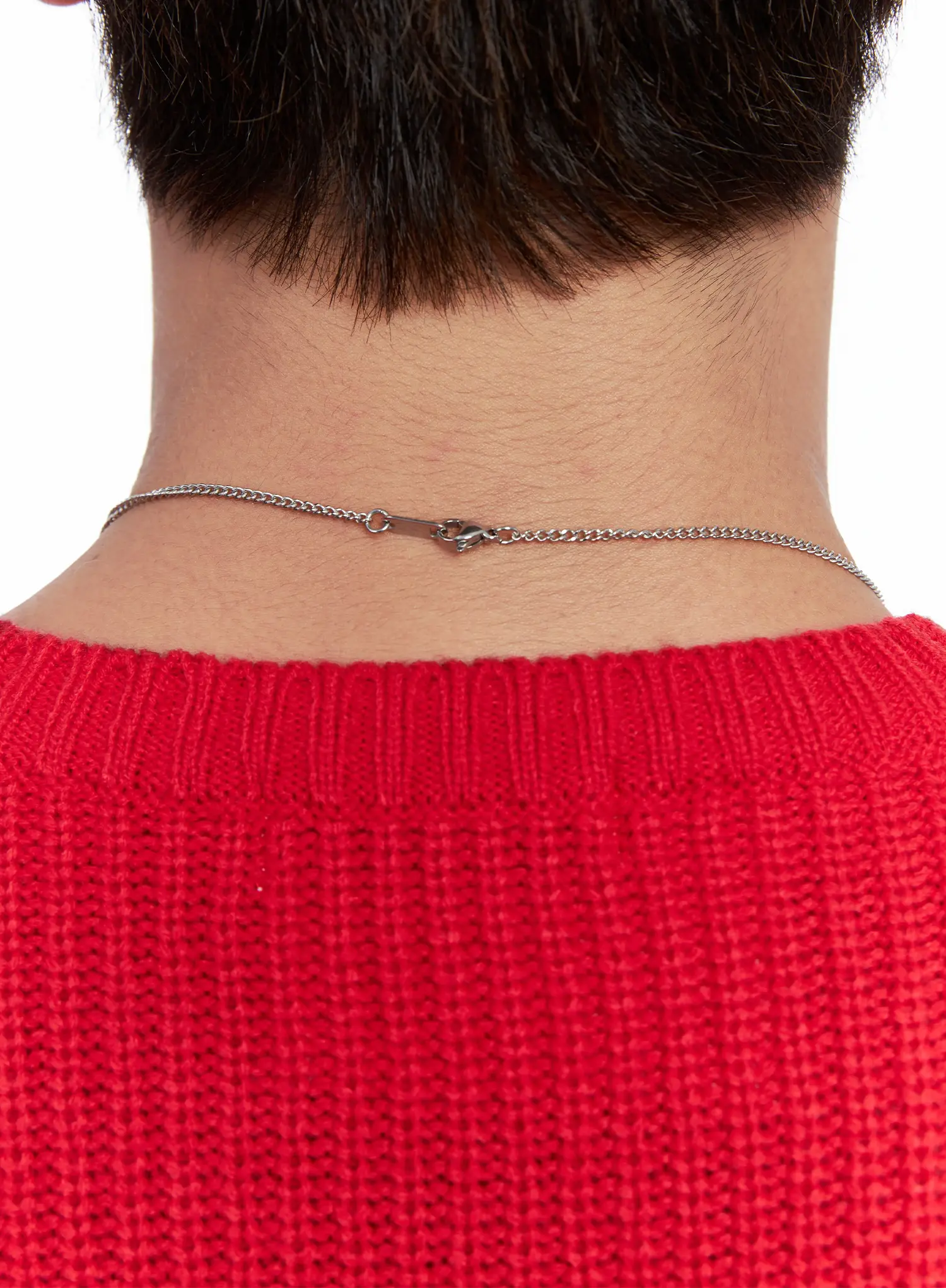 Shine Pendant Chain Necklace IO502 - Image 3