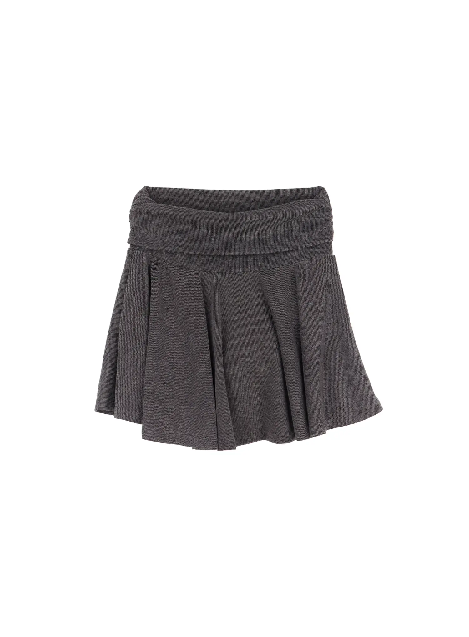 Shirred Flare Mini Skirt CJ527 - Image 10