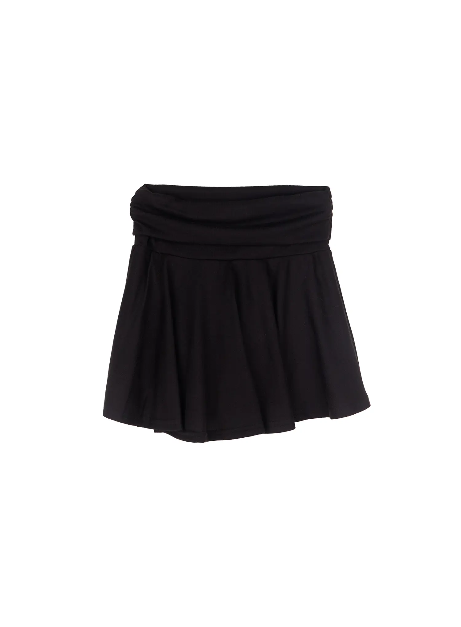Shirred Flare Mini Skirt CJ527 - Image 11
