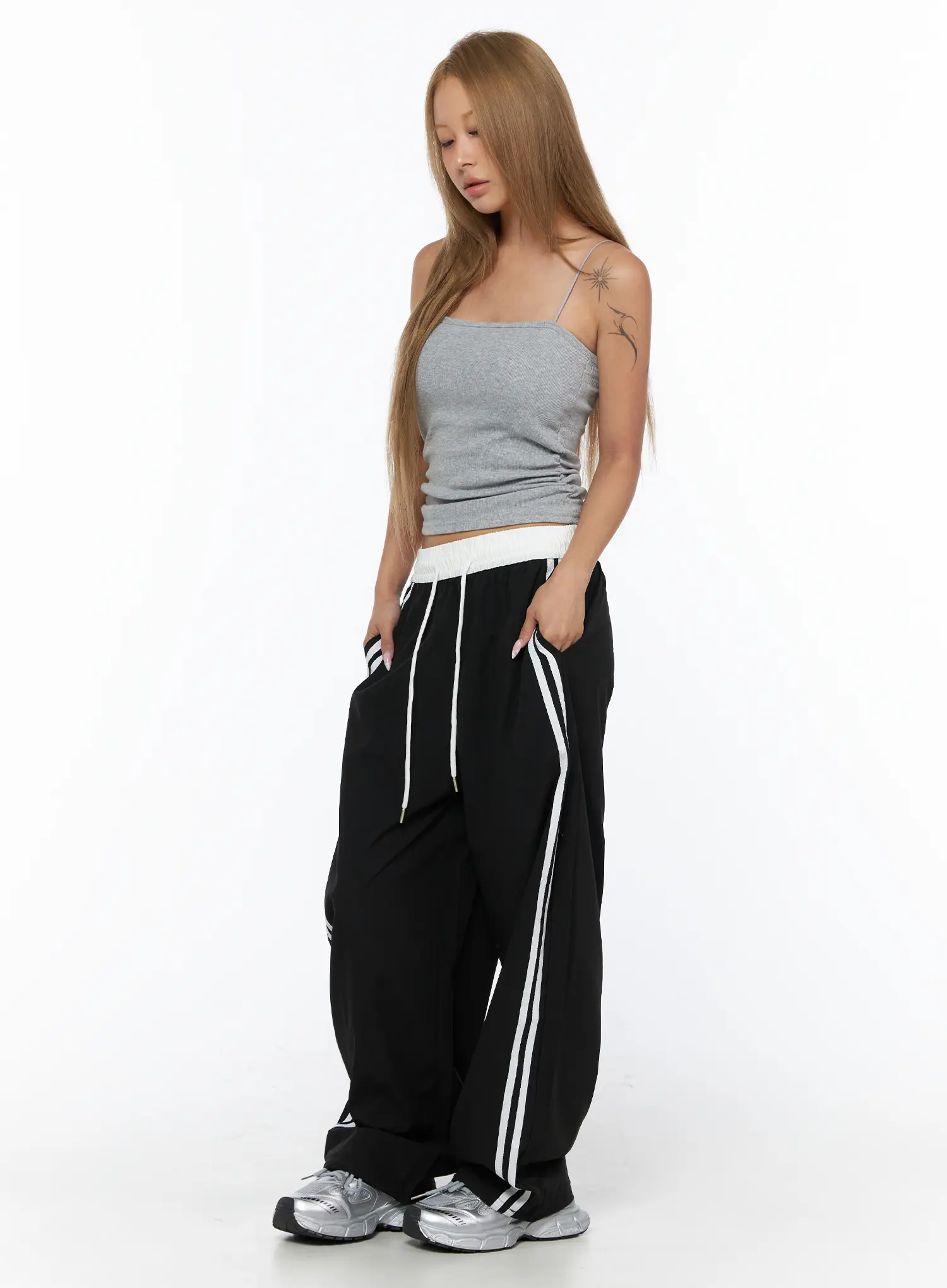 Shirred Padded Tank Top CU523 - Image 5