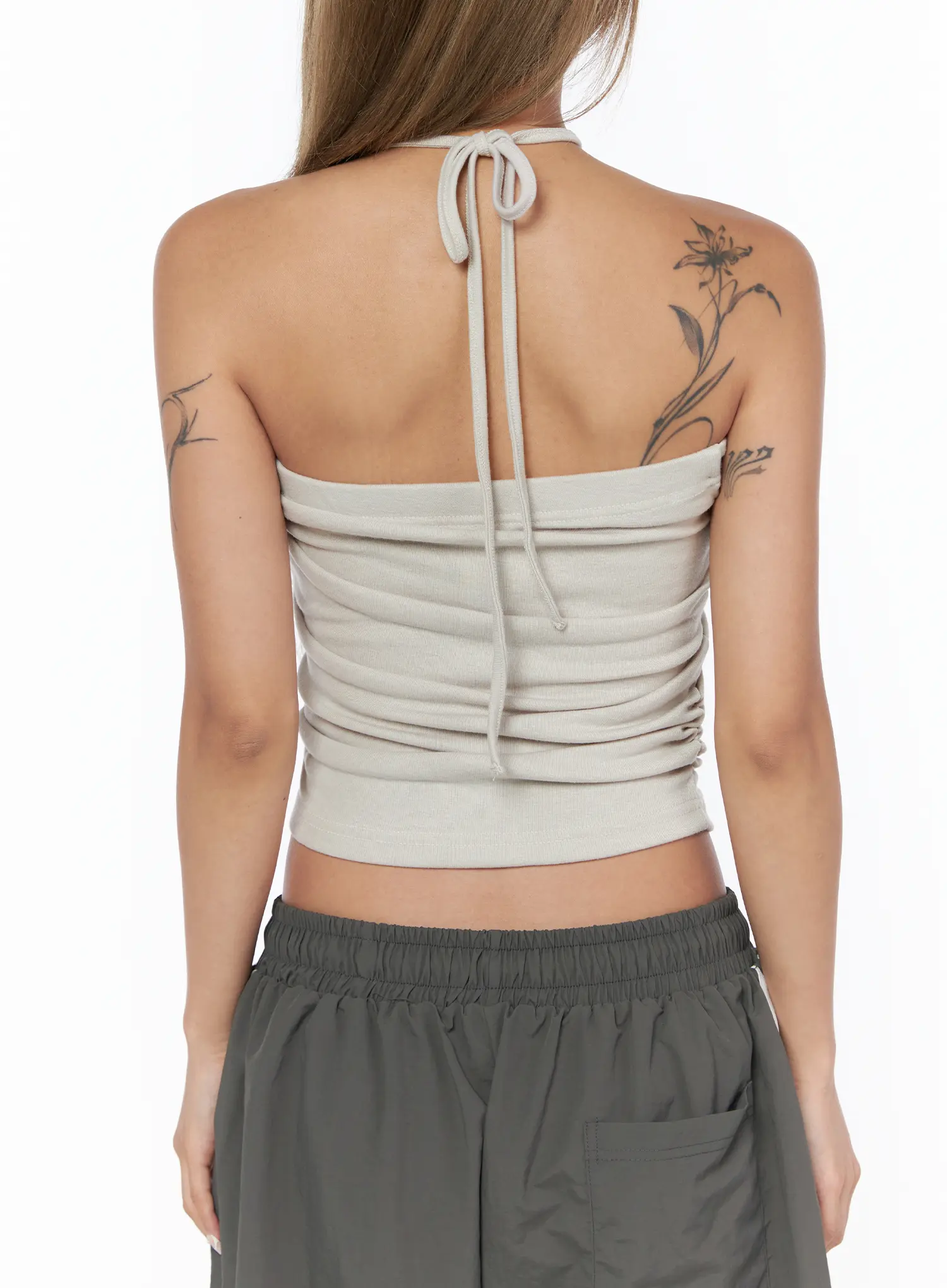 Shirred Strap Tube Top CU523 - Image 10