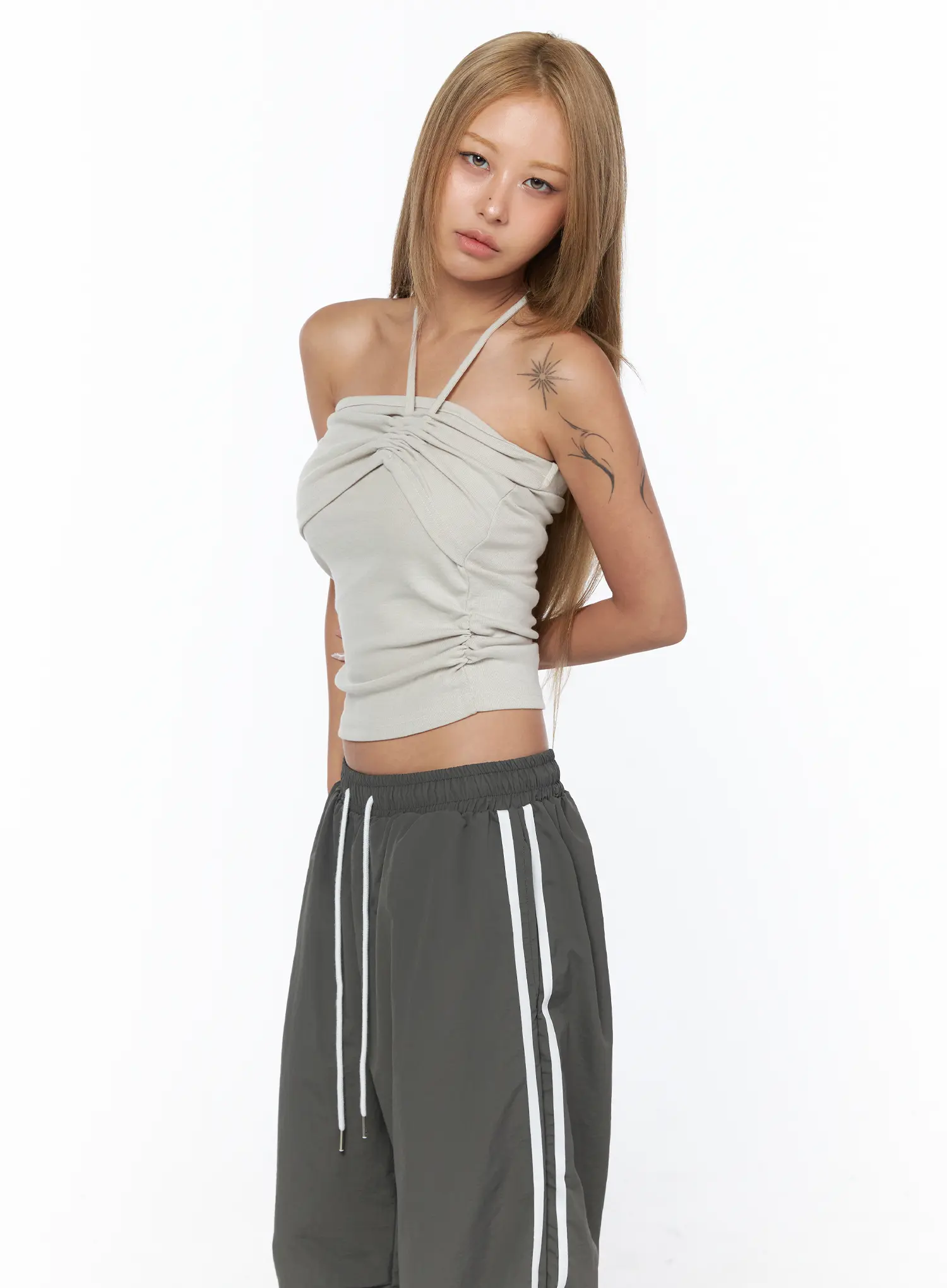 Shirred Strap Tube Top CU523 - Image 7