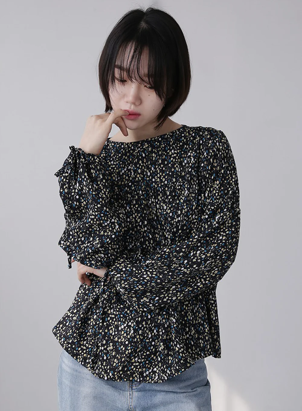 Shirring Blouse