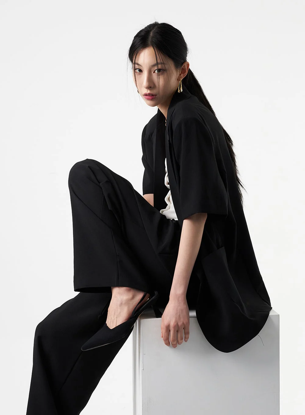 Short Sleeve Jacket IA326 - Image 15