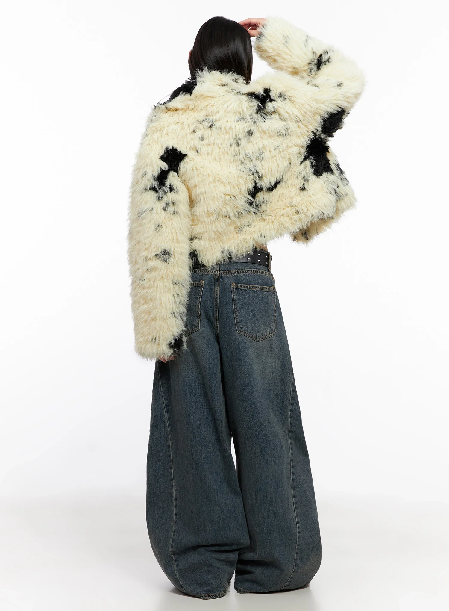 Skyler Washed Balloon Fit Jeans IN503 - Image 8
