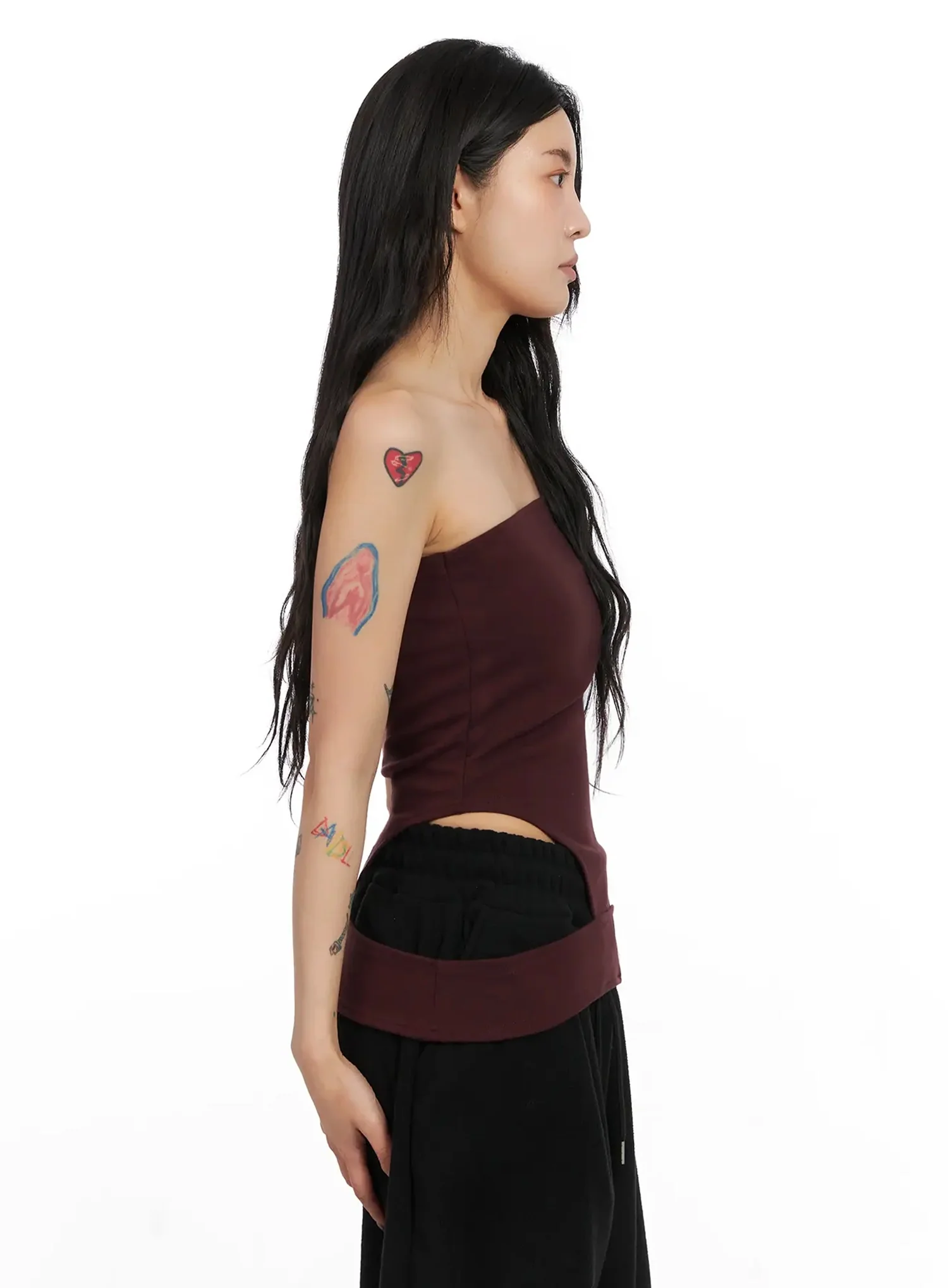 Sleek Cutout Tube Top IN528 - Image 6