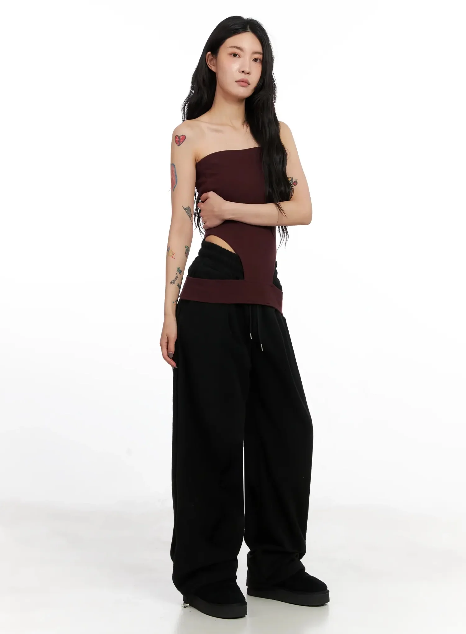 Sleek Cutout Tube Top IN528 - Image 8