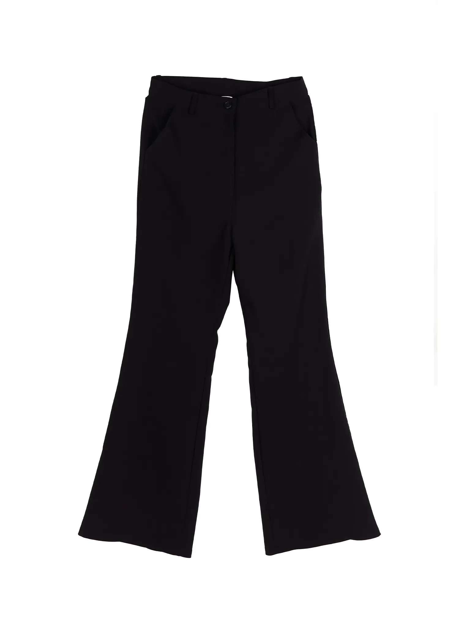 Sleek High-Waisted Bootcut Slacks IU503 - Image 9