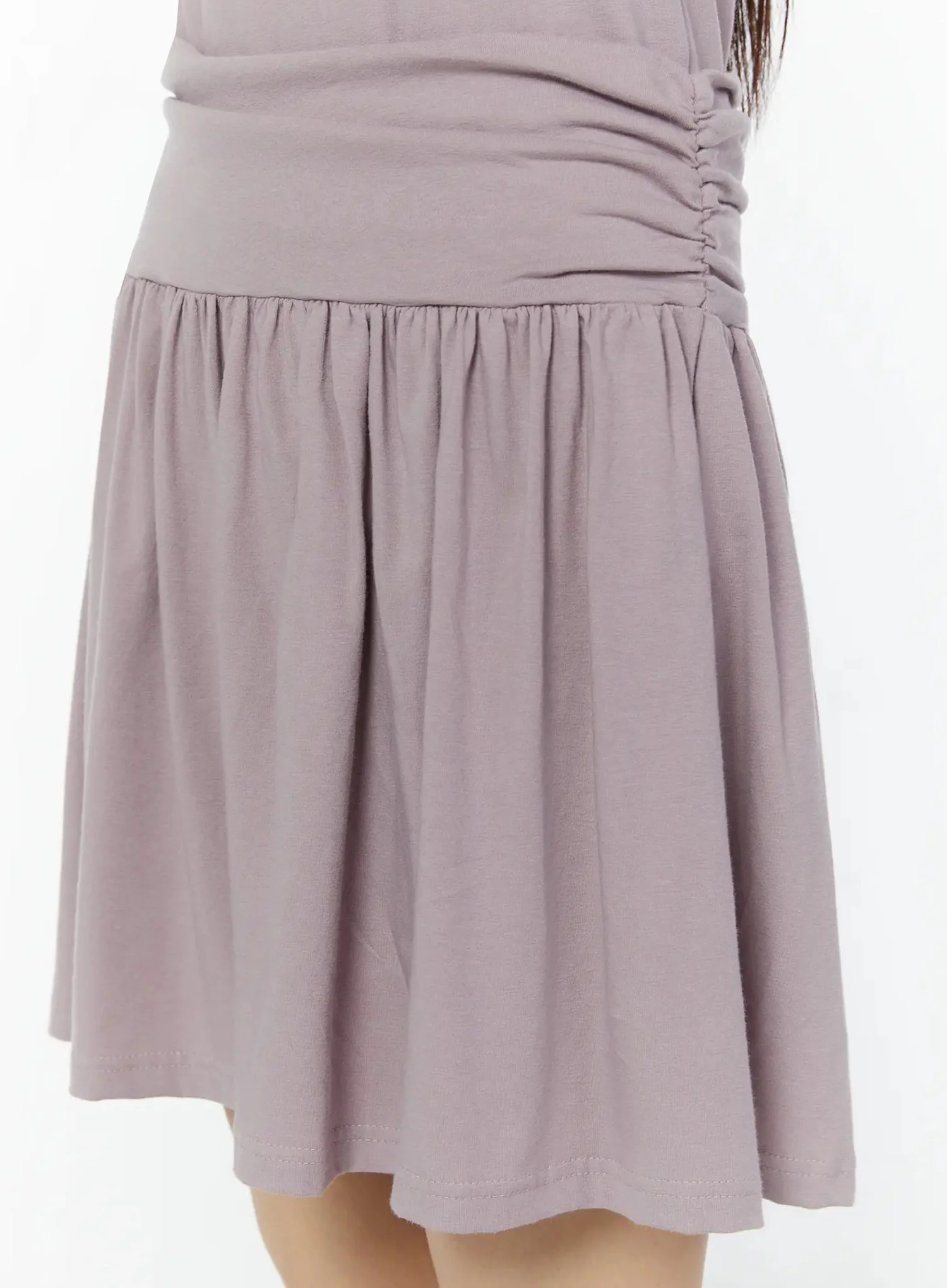 Sleeveless Shirred Mini Dress CU515 - Image 9